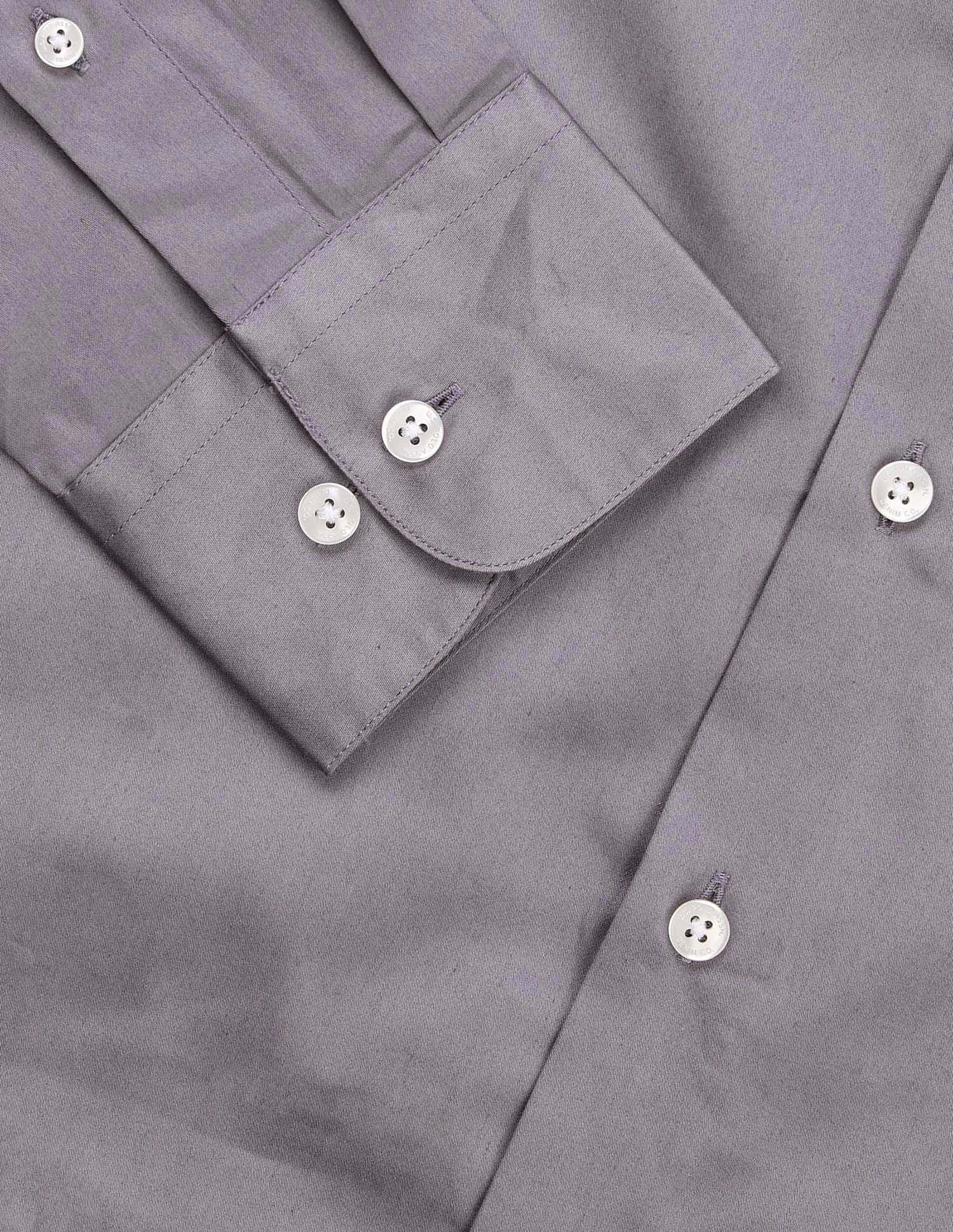 Tailored Fit Satin Shirt Grey - U.S. Polo Assn. India | Large