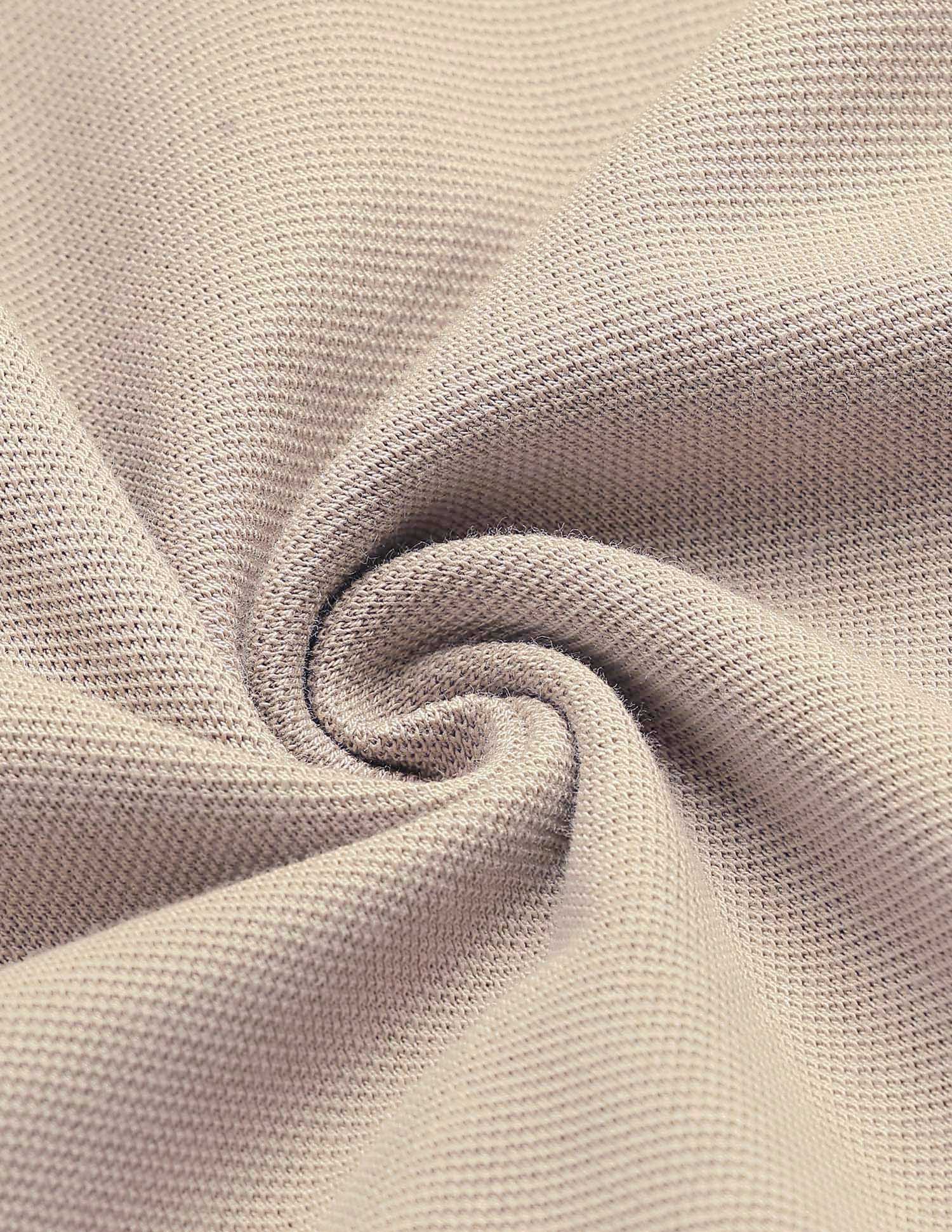 Solid Motel On The Coast Polo Shirt Khaki - U.S. Polo Assn. India | Large