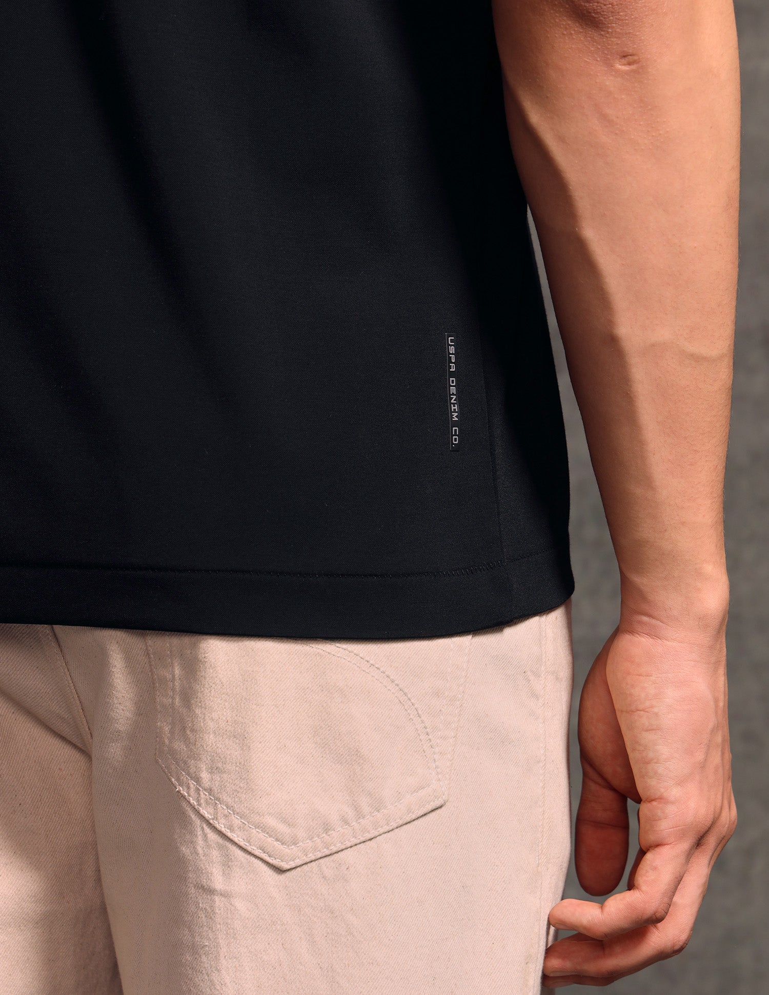 Horizontal Striped Regular Fit T-shirt Black - U.S. POLO ASSN. | Large