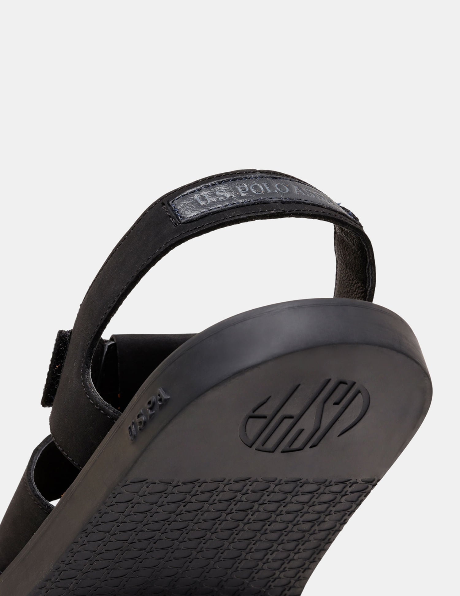 Men Sean Closed Toe Sandals Black - U.S. POLO ASSN. | Large