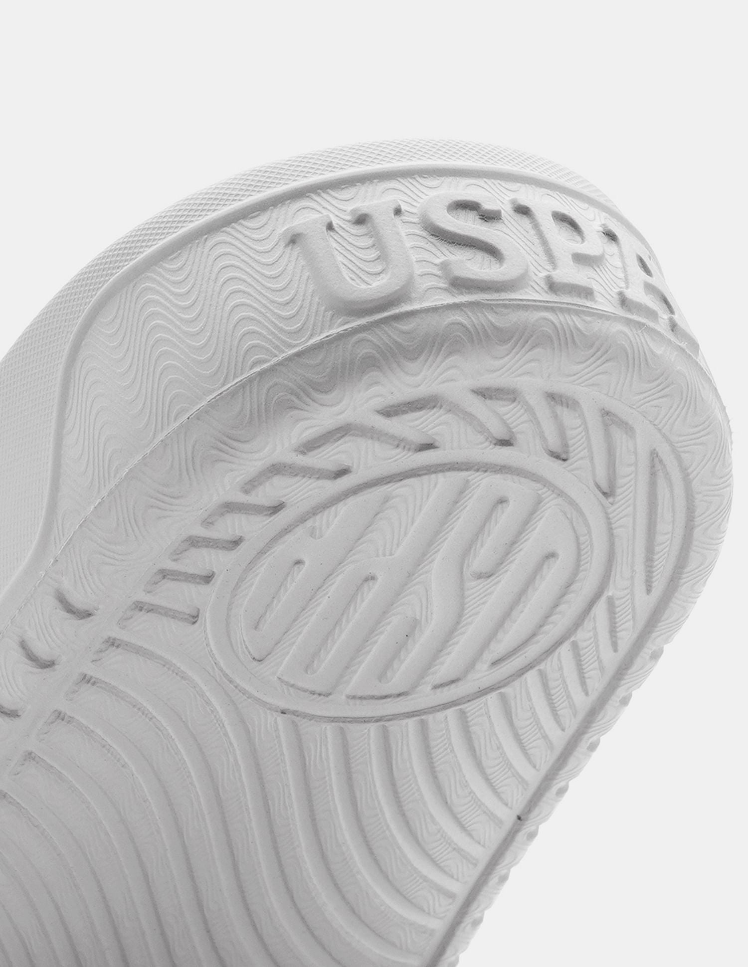 Men Palmer Open Toe Slippers Light Grey - U.S. POLO ASSN. | Large