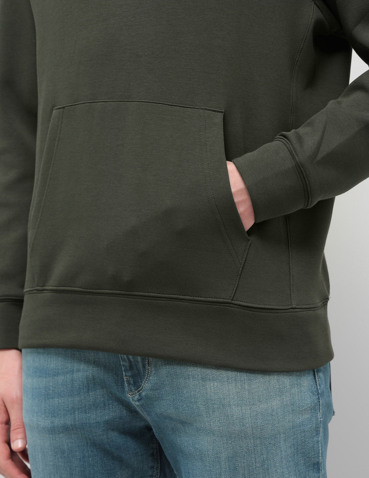 Brand Printed Regular Fit Sweatshirt Olive - U.S. POLO ASSN. | Large