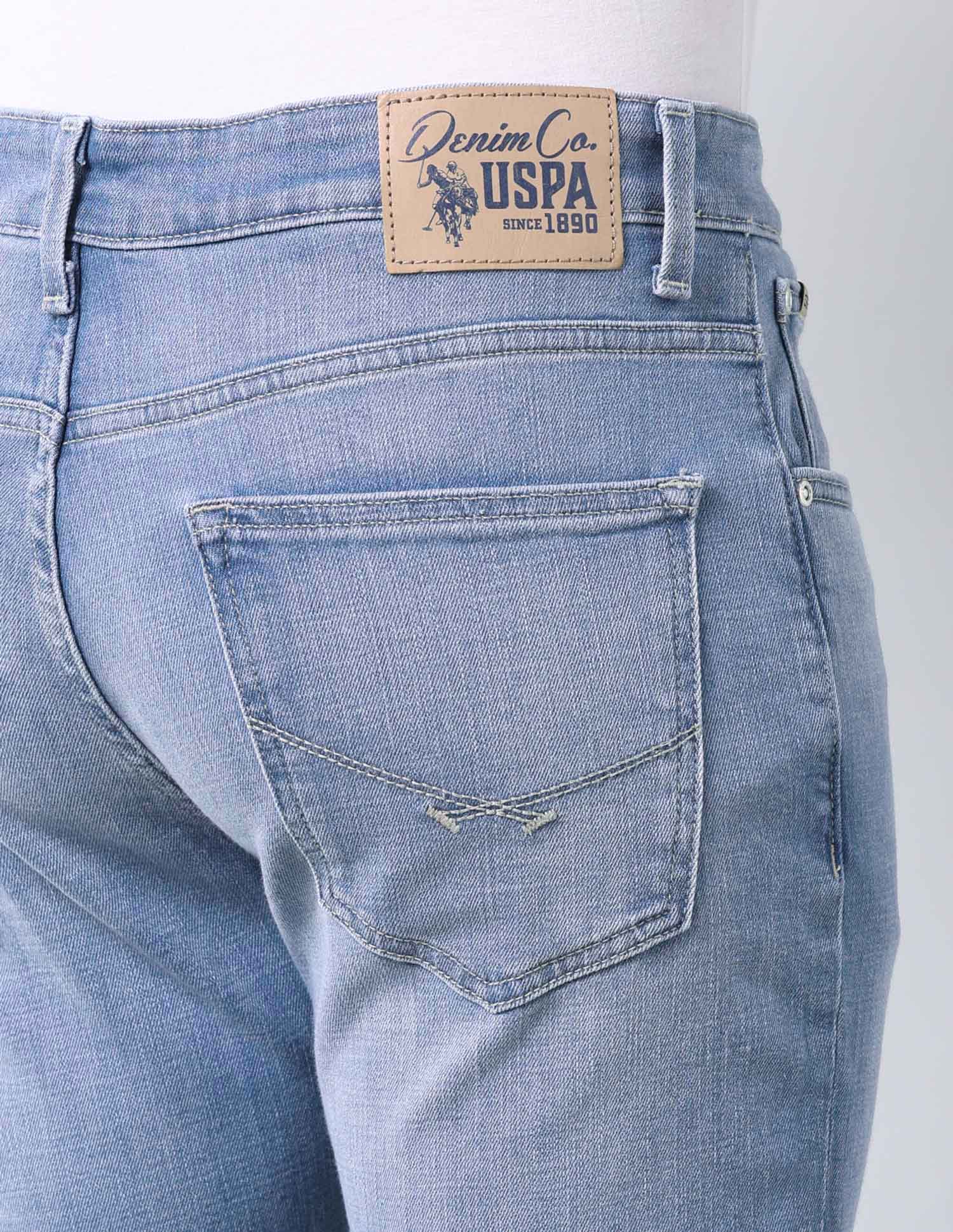 Harold Slim Straight Fit Vintage Jeans Blue - U.S. POLO ASSN. | Large