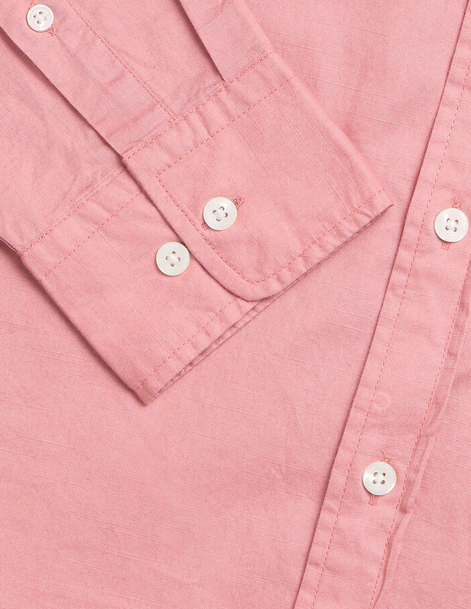 Tailored Fit Twill Shirt Pink - U.S. Polo Assn. India | Large