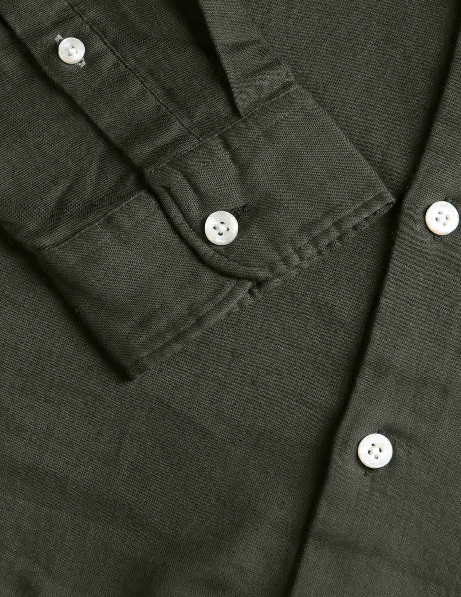 Dobby Regular Fit Shirt Olive - U.S. POLO ASSN. | Large