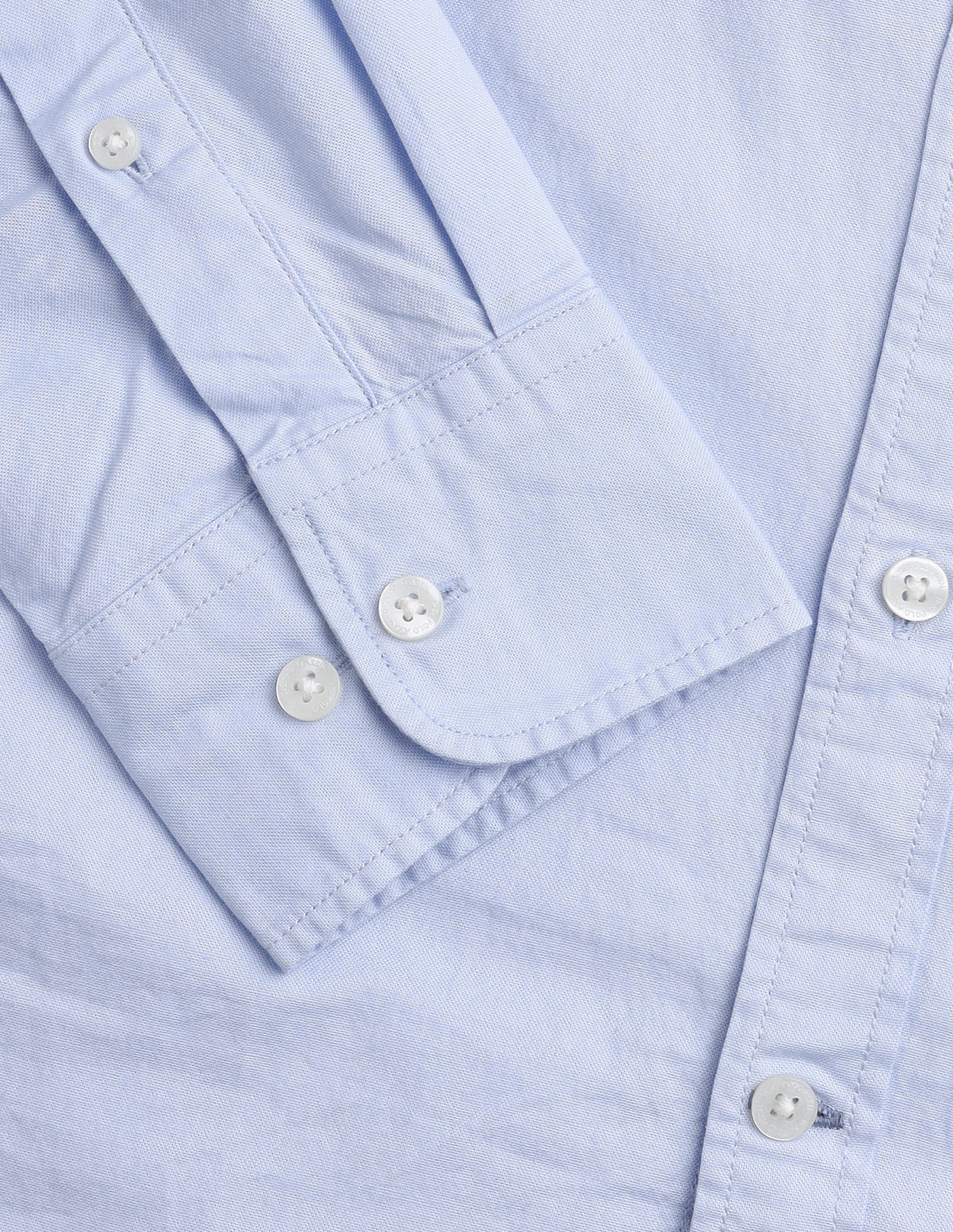 Tailored Fit Oxford Shirt Light Blue - U.S. Polo Assn. India | Large