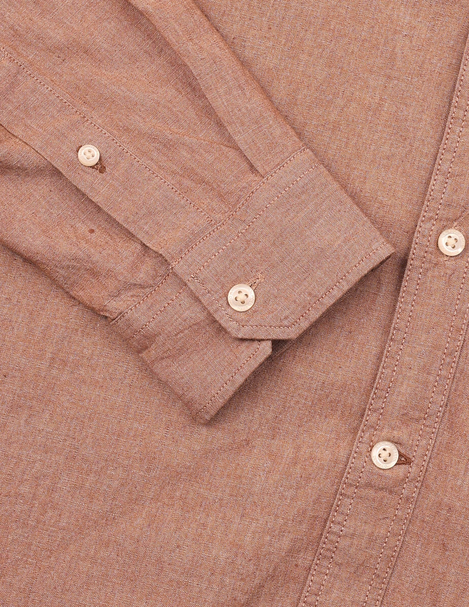 Solid Regular Fit Shirt Rust - U.S. Polo Assn. India | Large