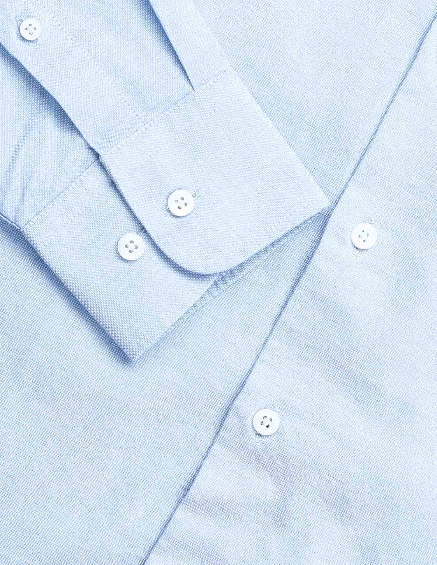 Brand Printed Tailored Fit Oxford Shirt Blue - U.S. POLO ASSN. | Large