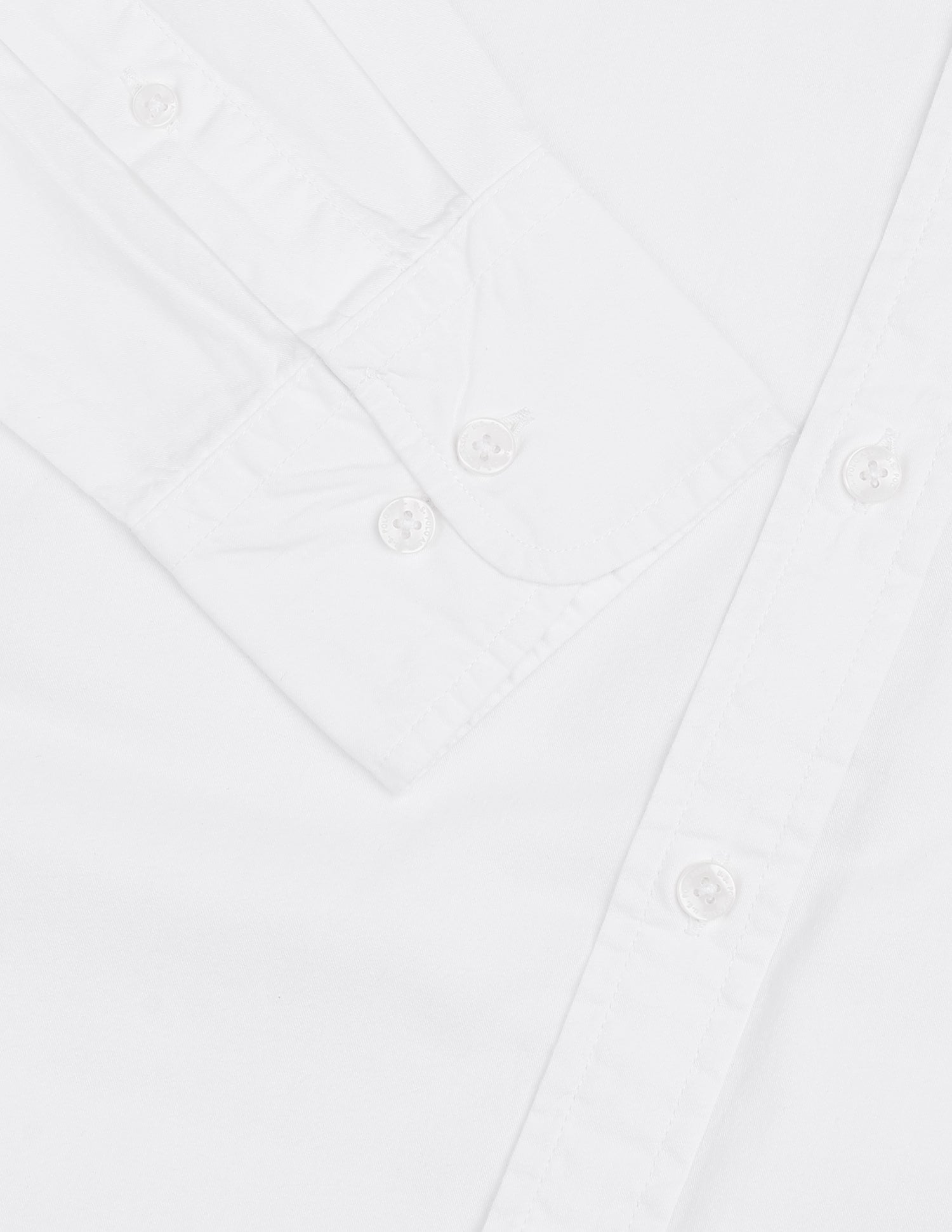 Twill Solid Shirt White - U.S. Polo Assn. India | Large