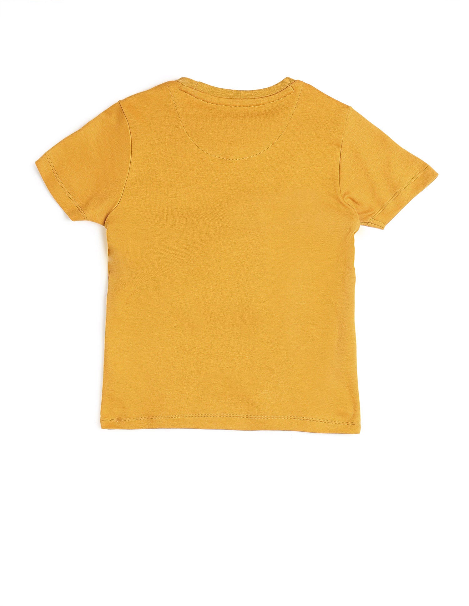 Boys Pure Cotton Regular Fit T Shirt Yellow - U.S. POLO ASSN. | Large