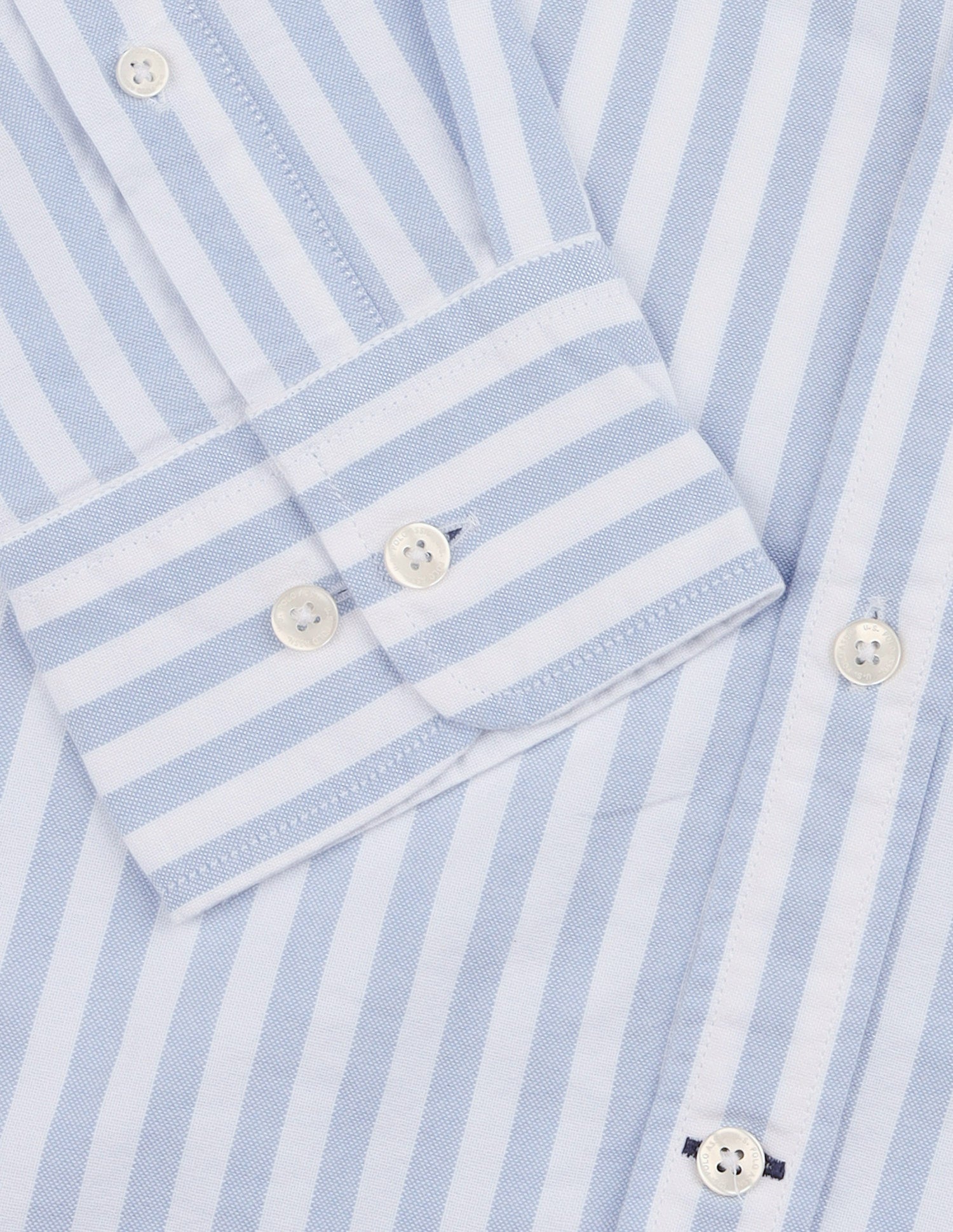 Vertical Striped Oxford Shirt Blue - U.S. Polo Assn. India | Large