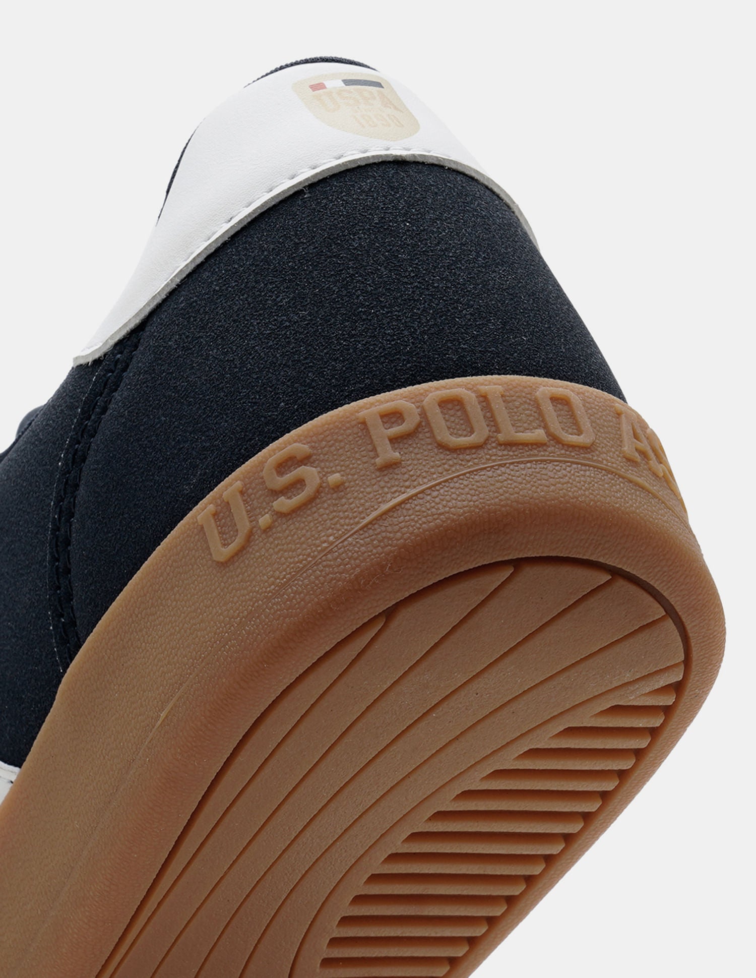 Men Colour Blocked Suede Skylar 2.0 Sneakers Navy - U.S. POLO ASSN. | Large