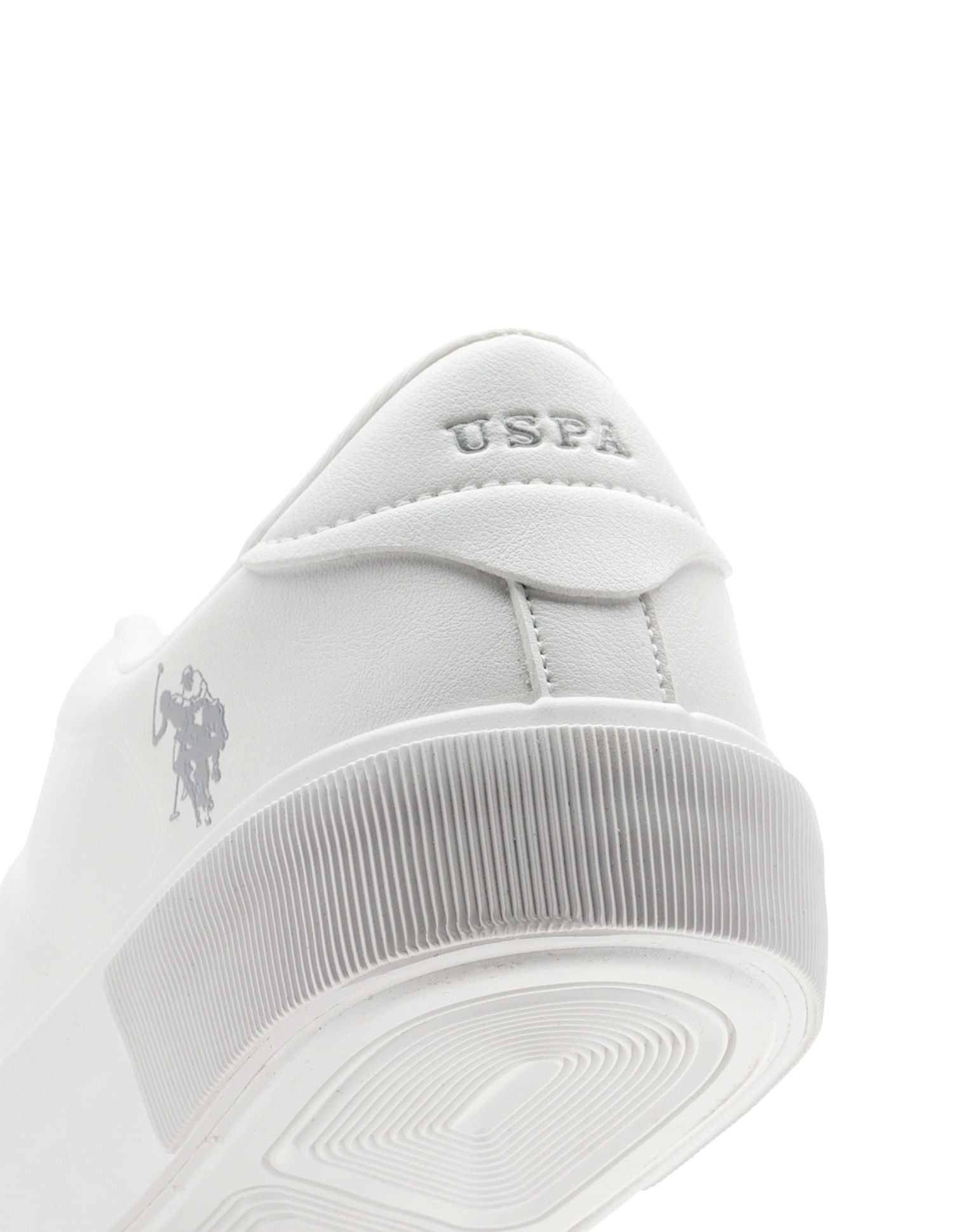 Men Solid Levi Sneakers White - U.S. Polo Assn. India | Large