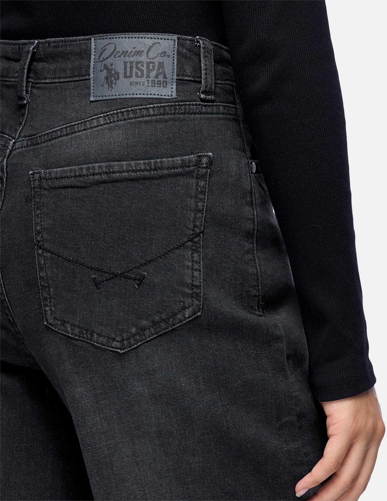 Baggy Fit Grey Jeans Dark Grey - U.S. Polo Assn. India | Large