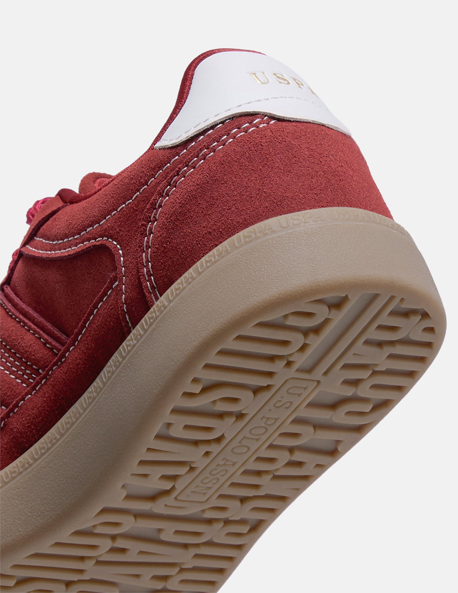 Ziana Round Toe Sneakers Burgundy - U.S. Polo Assn. India | Large