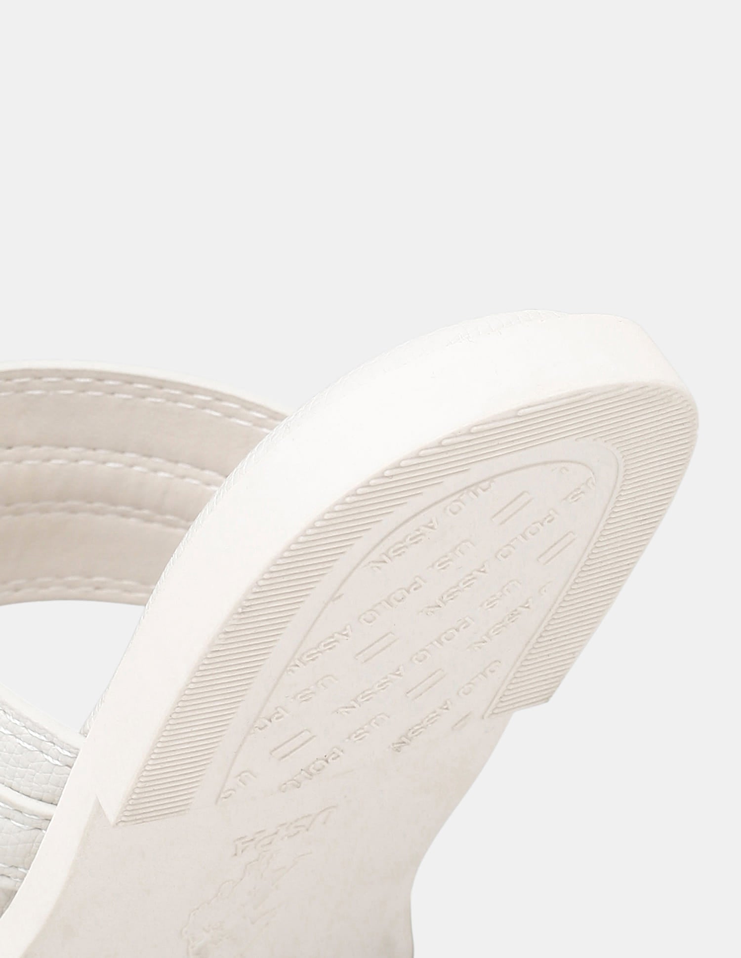 Women Lioris Open Toe Sandals Off White - U.S. Polo Assn. India | Large