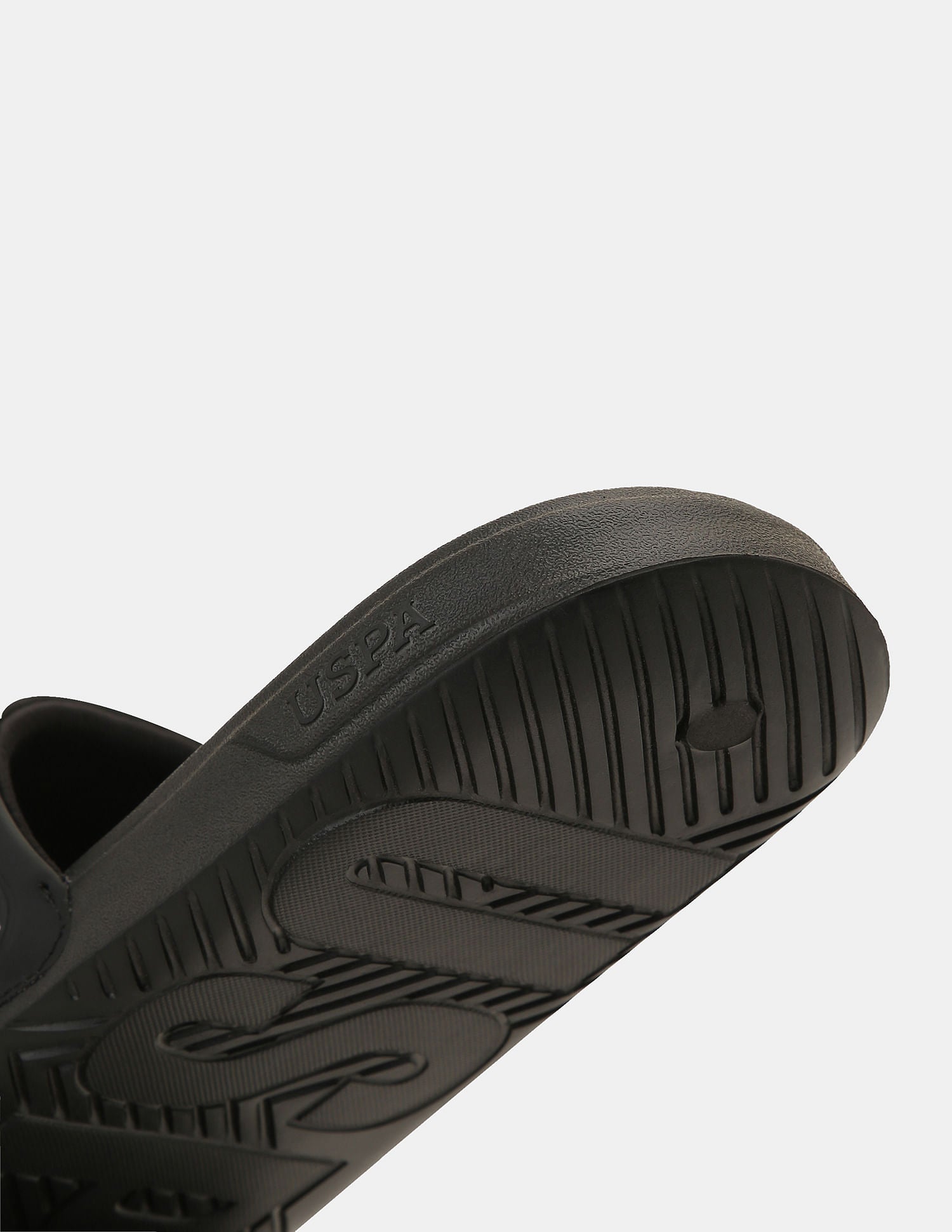 Men Deja Open Toe Slippers Black - U.S. POLO ASSN. | Large