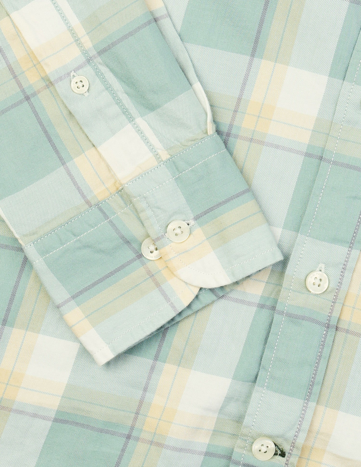 Twill Grid Tattersall Checked Shirt Green - U.S. Polo Assn. India | Large
