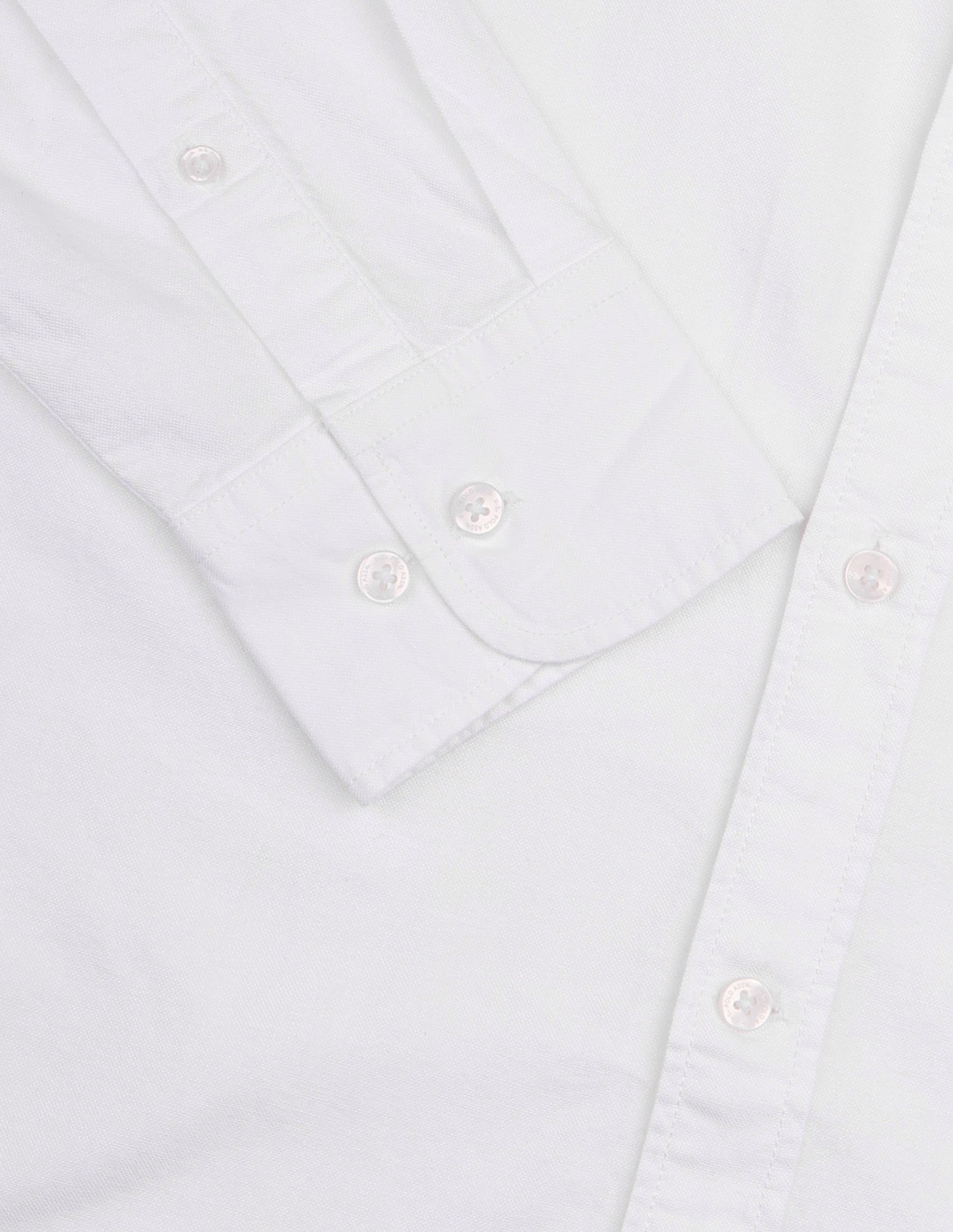 Oxford Tailored Fit Shirt White - U.S. Polo Assn. India | Large