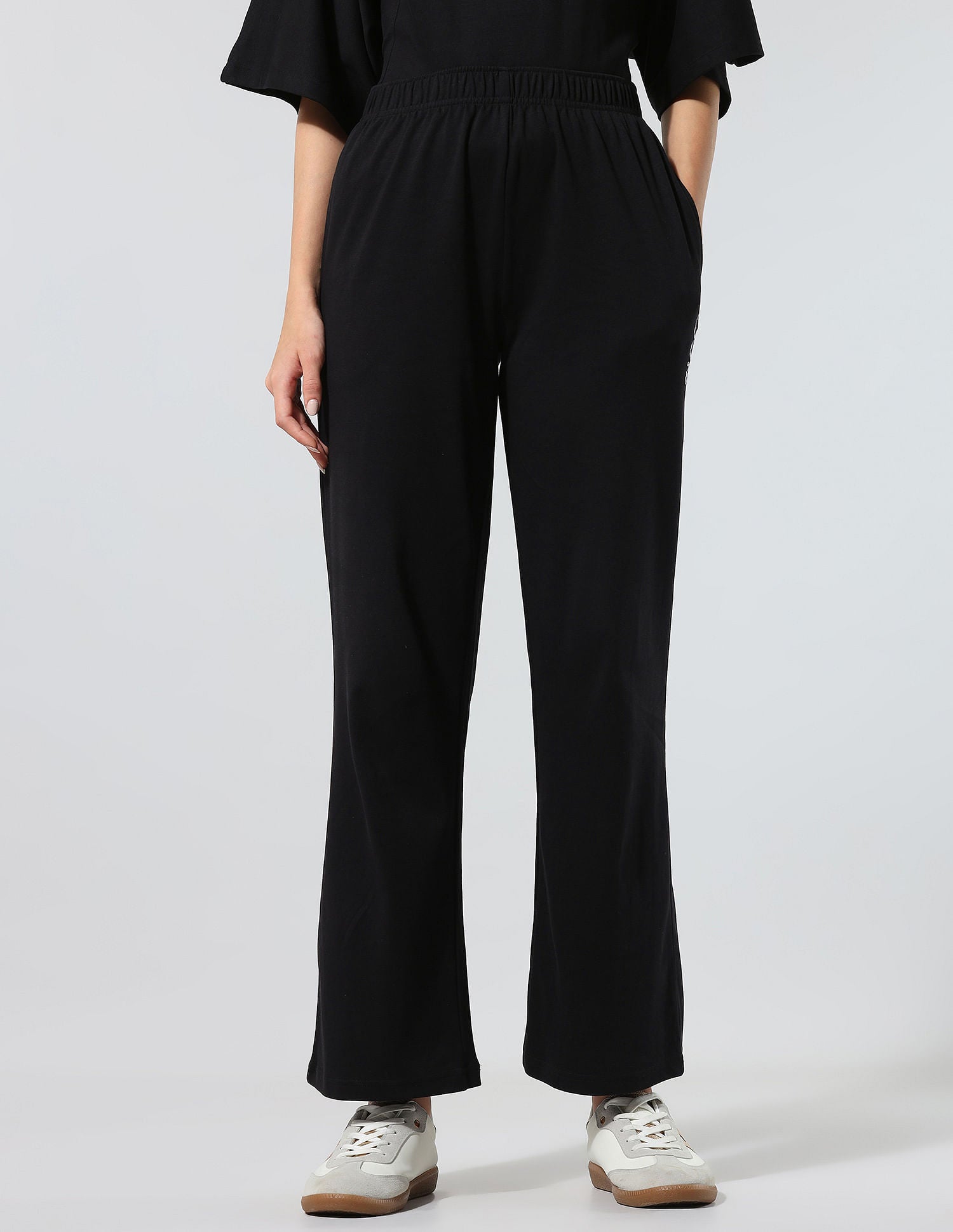 Relaxed Fit Solid Co-Ords Black - U.S. POLO ASSN. | Large