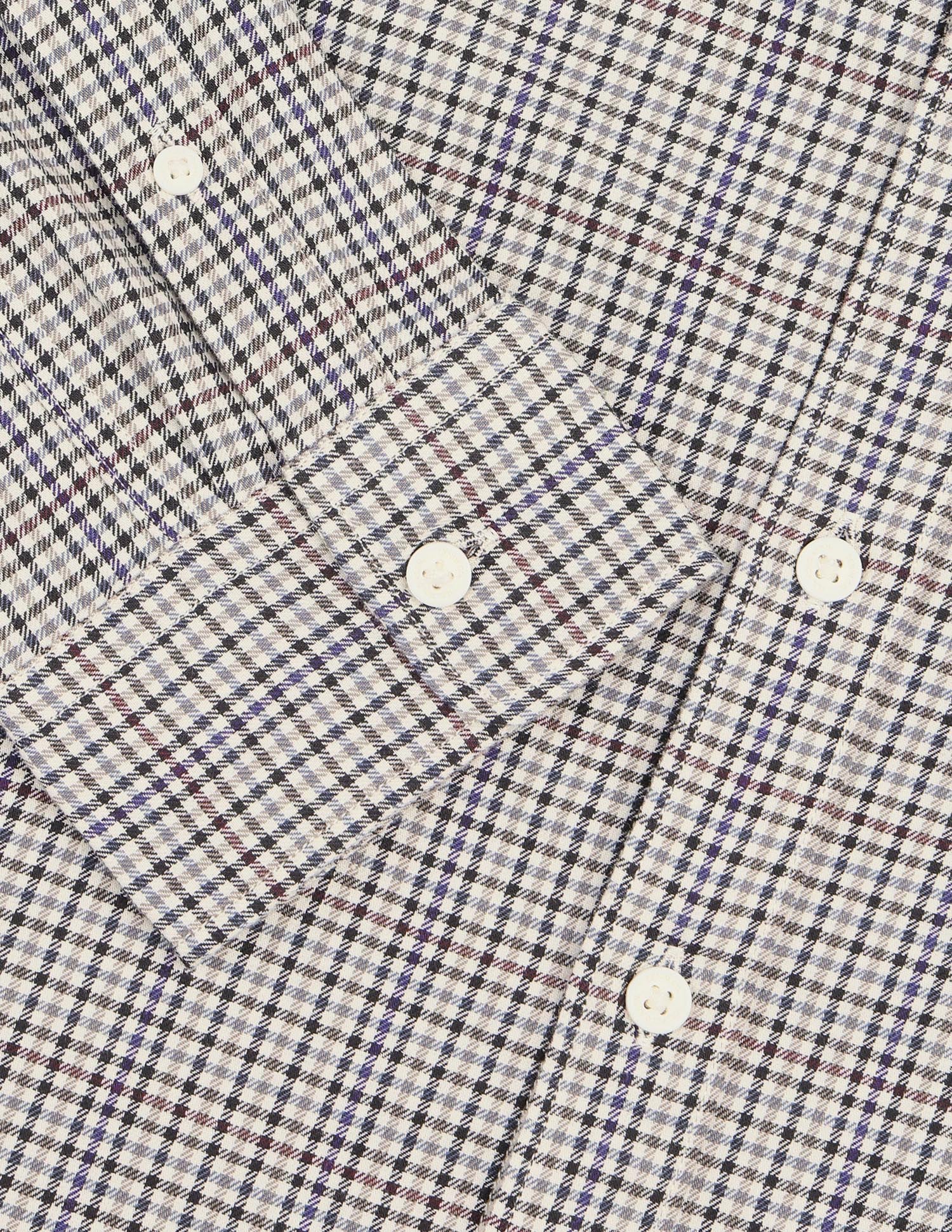 Grid Tattersall Checked Dobby Shirt Beige - U.S. Polo Assn. India | Large