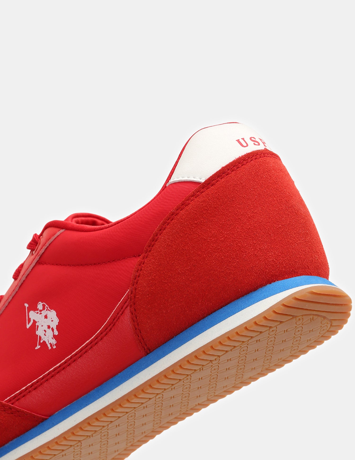 Men Solid Treviri Sneakers Burgundy - U.S. Polo Assn. India | Large