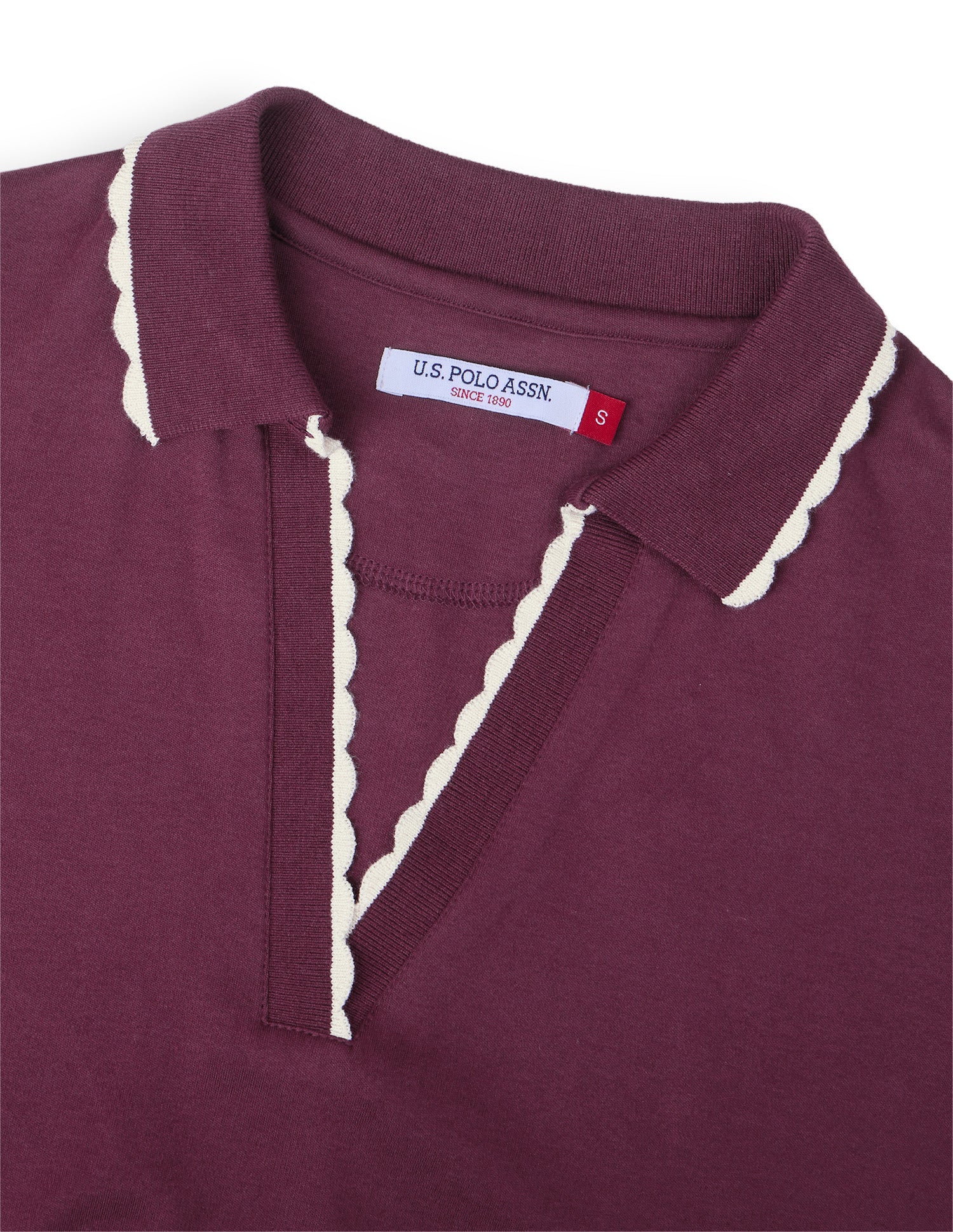 Solid Regular Fit Polo Shirt Purple - U.S. Polo Assn. India | Large