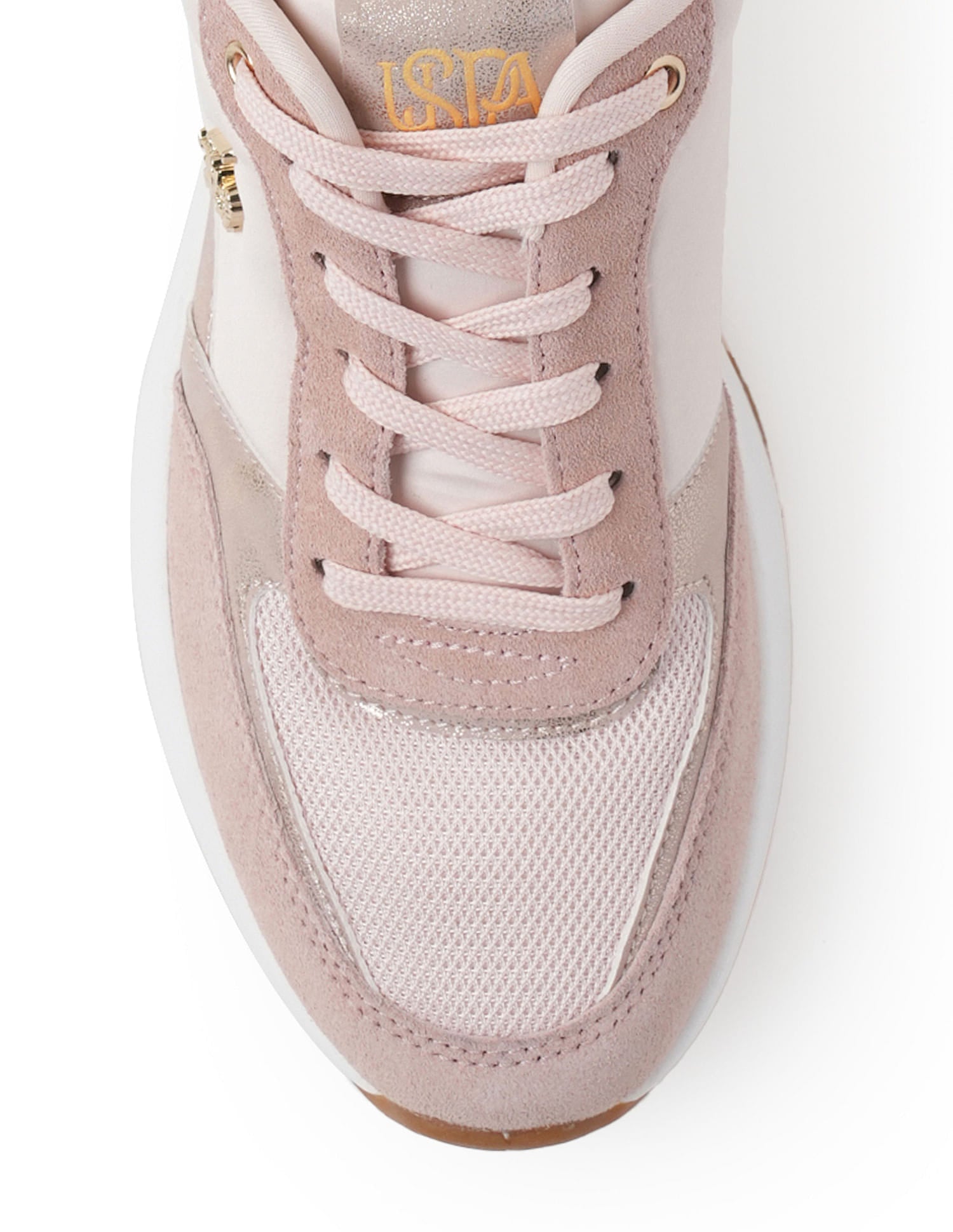 Women Colour Block Carrie Sneakers Pink - U.S. Polo Assn. India | Large