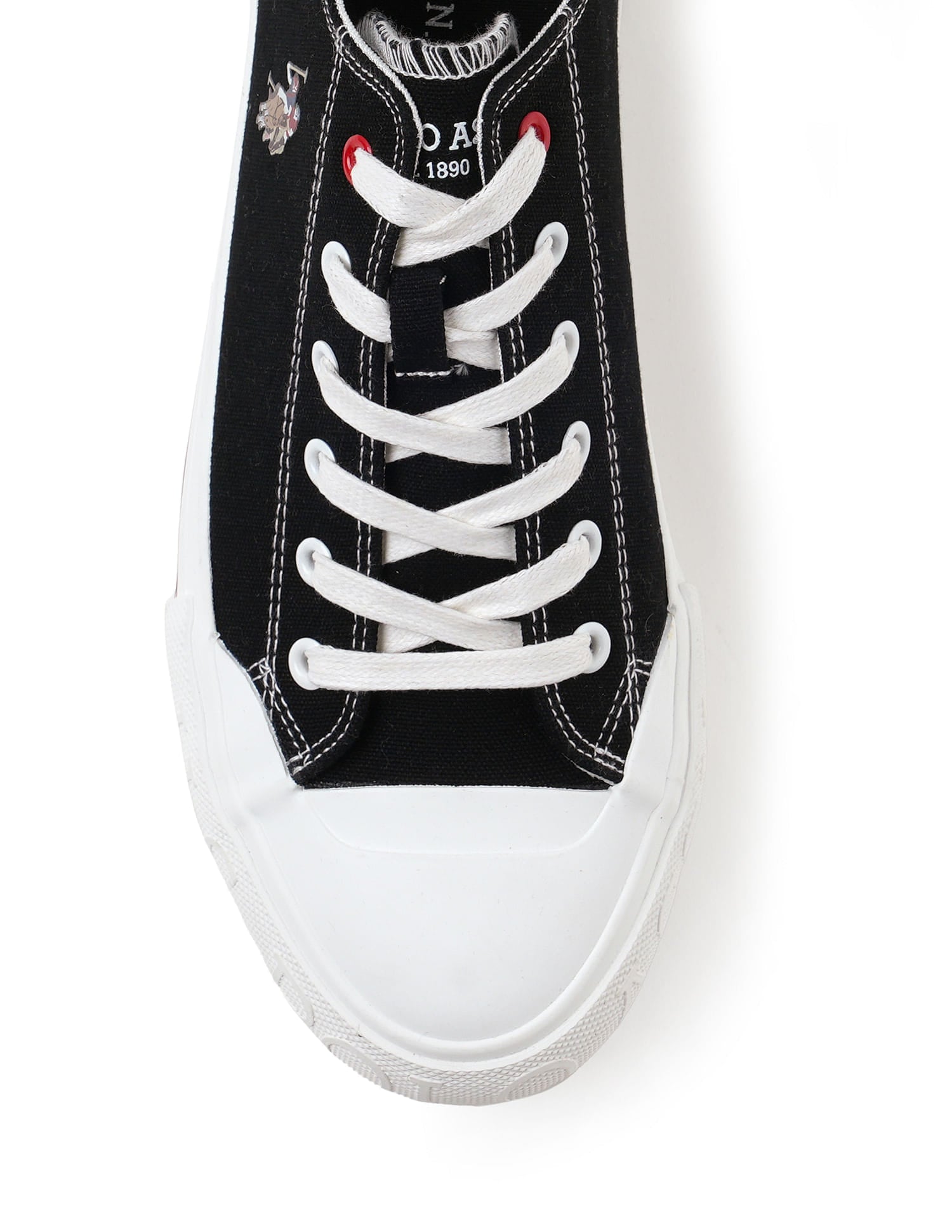 Men Drew 2.0 Solid Sneakers Black - U.S. Polo Assn. India | Large