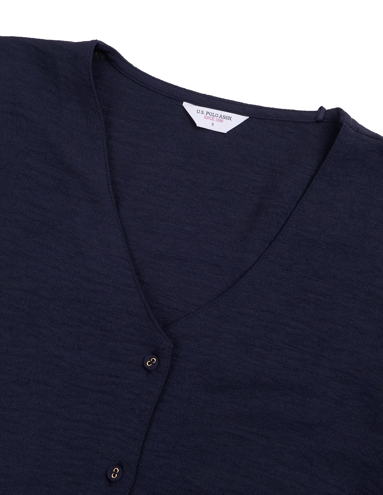 Solid Regular Fit Top Navy - U.S. Polo Assn. India | Large