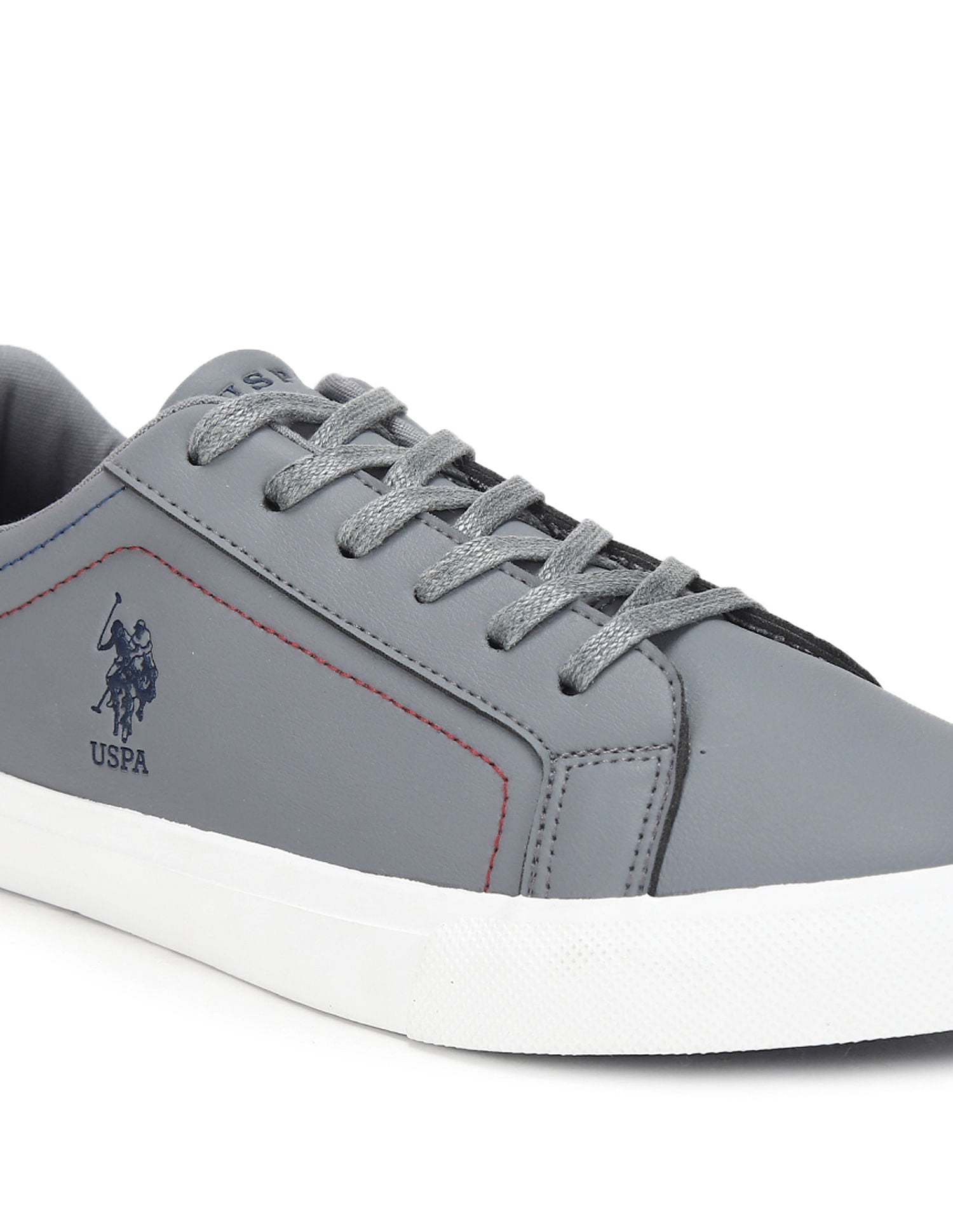 Low Top Brand Detail Rojas Sneakers Grey - U.S. Polo Assn. India | Large