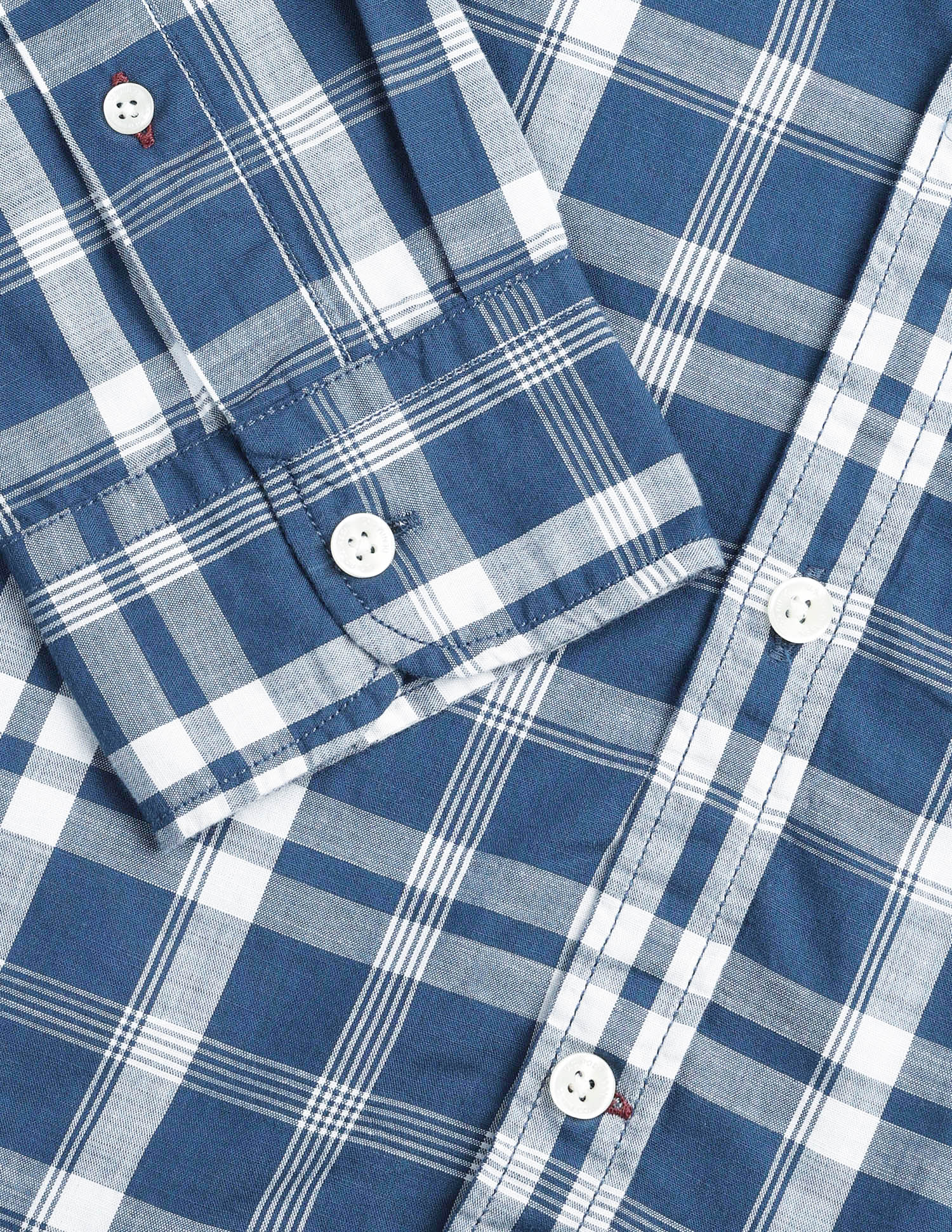 Tartan Checked Regular Fit Shirt Blue - U.S. Polo Assn. India | Large