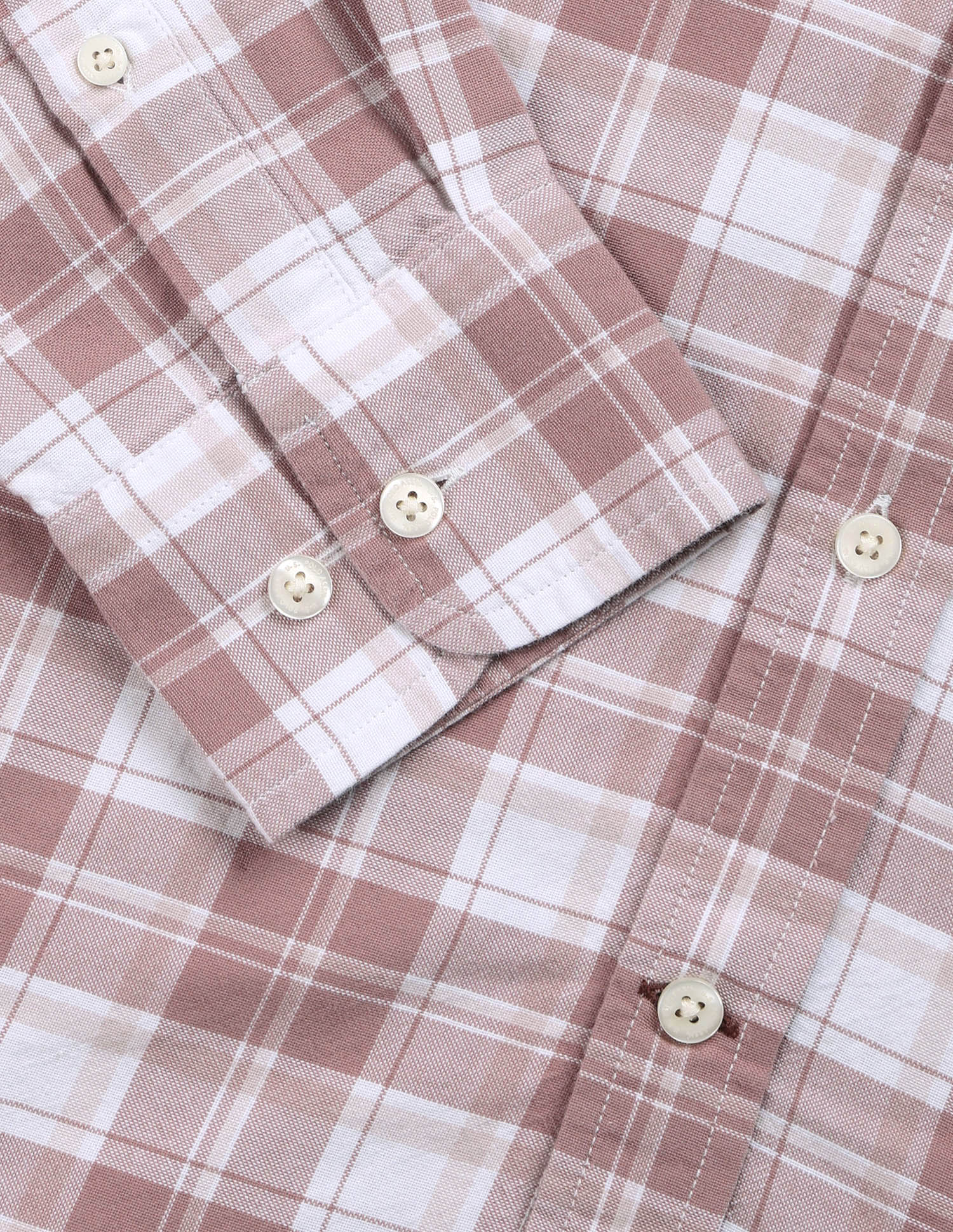Oxford Tartan Checked Shirt Rust - U.S. Polo Assn. India | Large