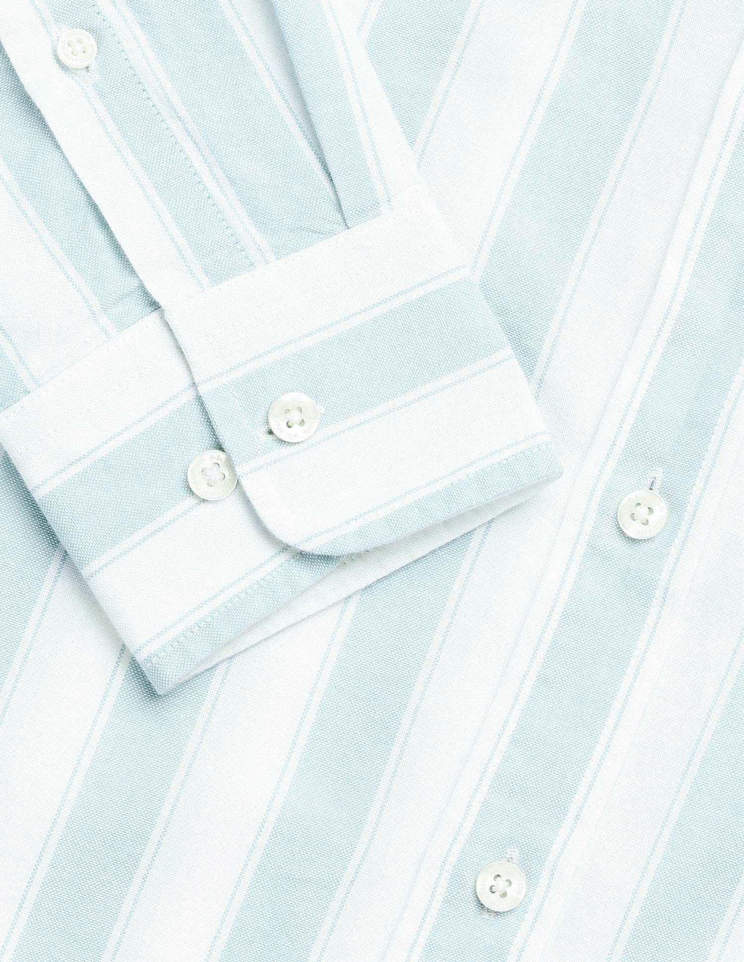 Oxford Tailored Fit Shirt Light Green - U.S. Polo Assn. India | Large