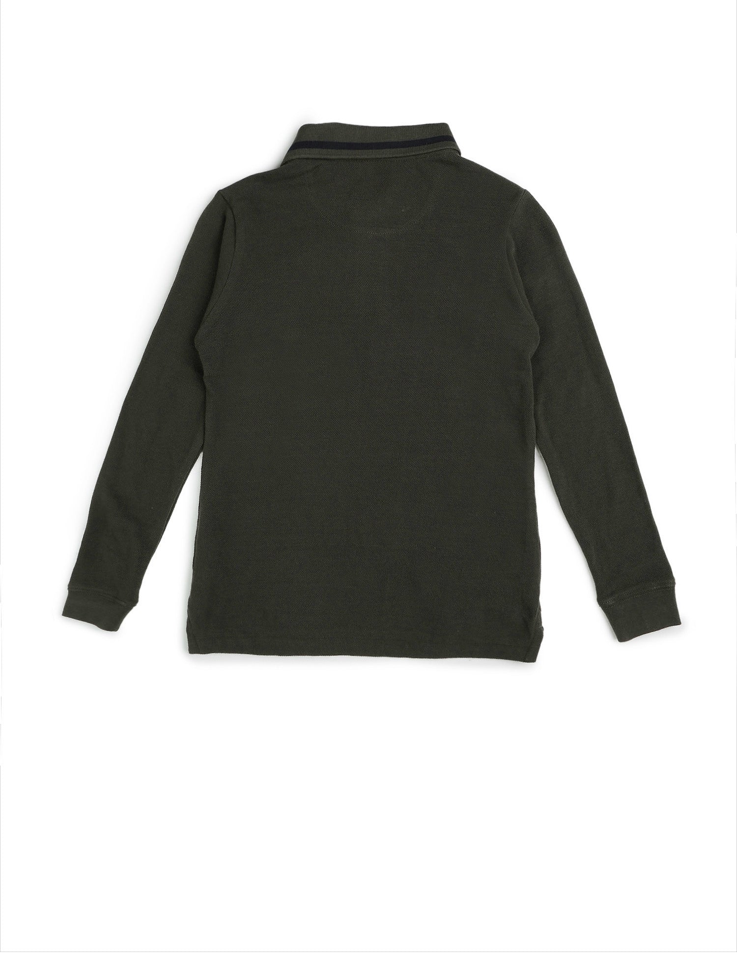 Boys Brand Printed Regular Fit Polo Shirt Olive - U.S. POLO ASSN. | Large