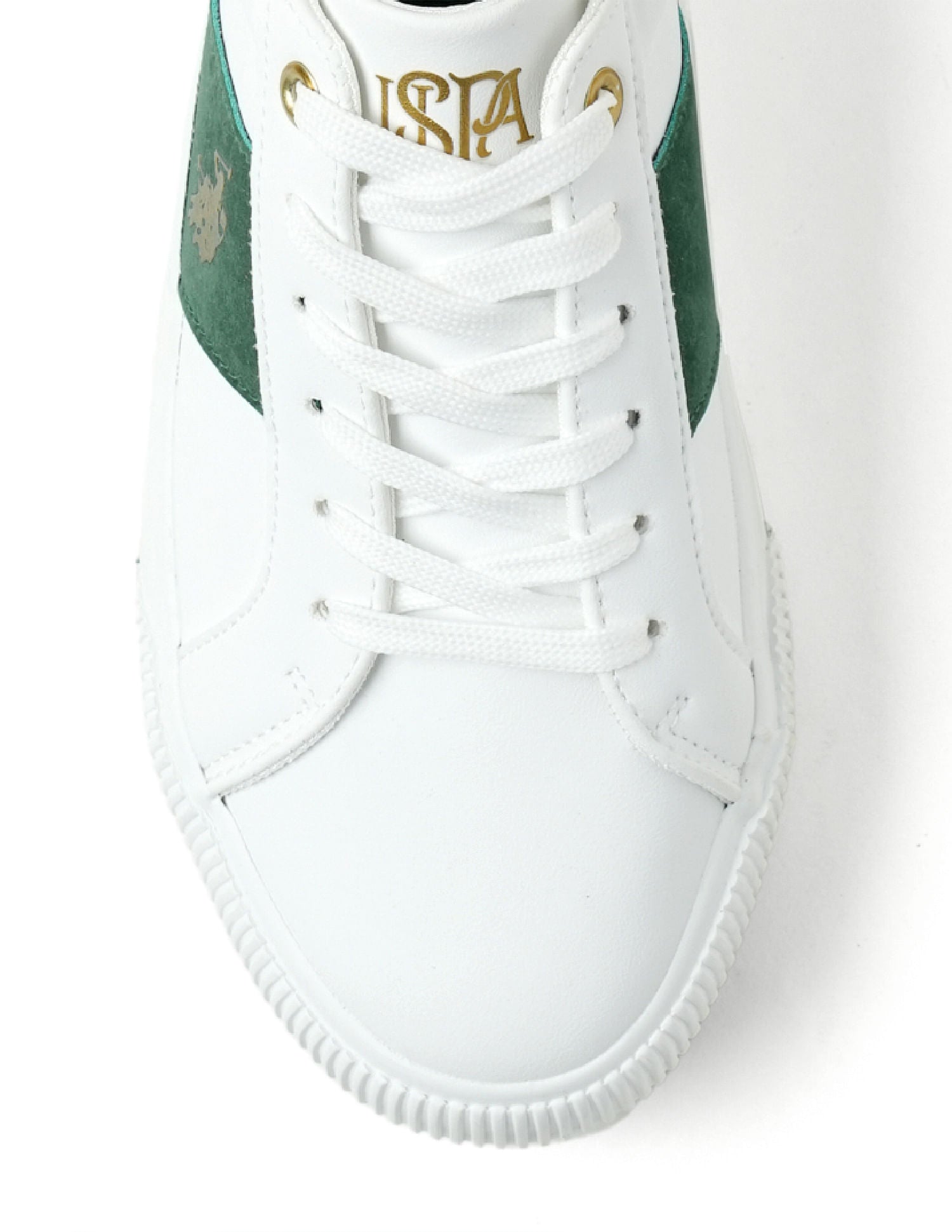 U.S. Polo Assn. Women Ronnie 3.0 Colourblocked Comfort Insole Sneakers Off White - U.S. POLO ASSN. | Large