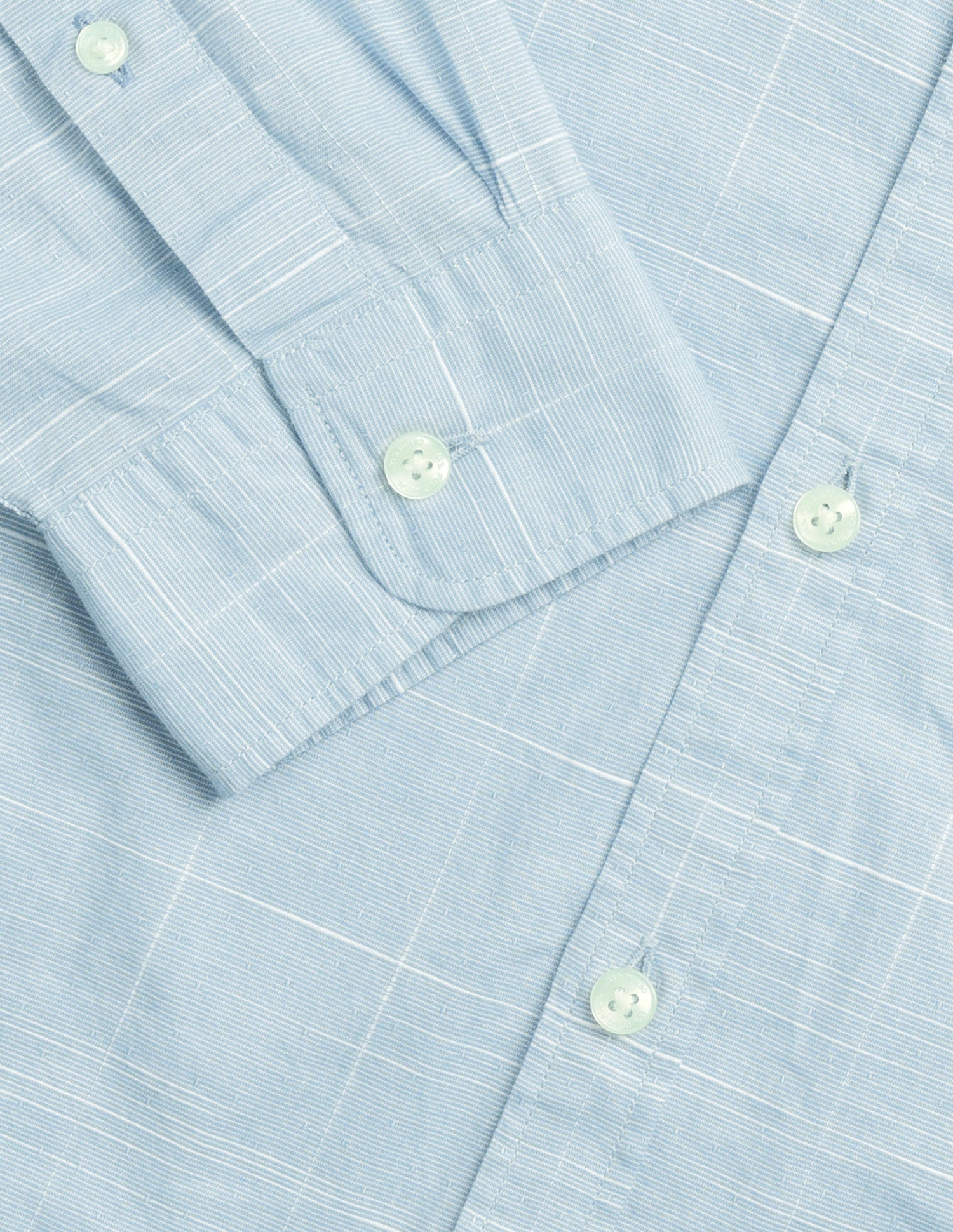Windowpane Checked Jaquard Shirt Light Blue - U.S. Polo Assn. India | Large