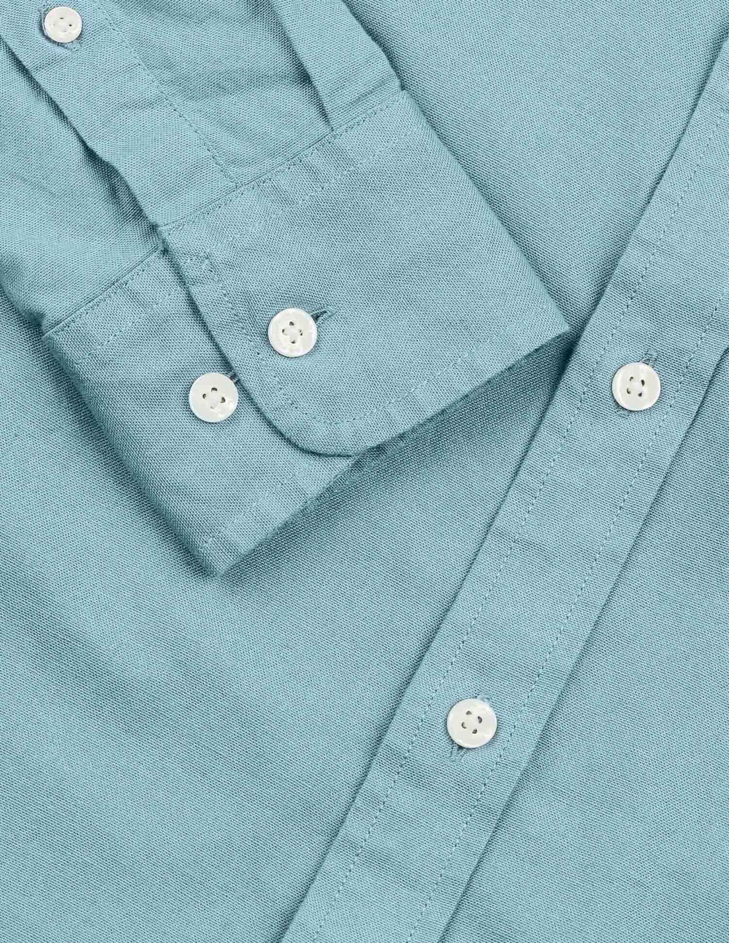 Tailored Fit Oxford Shirt Teal - U.S. Polo Assn. India | Large