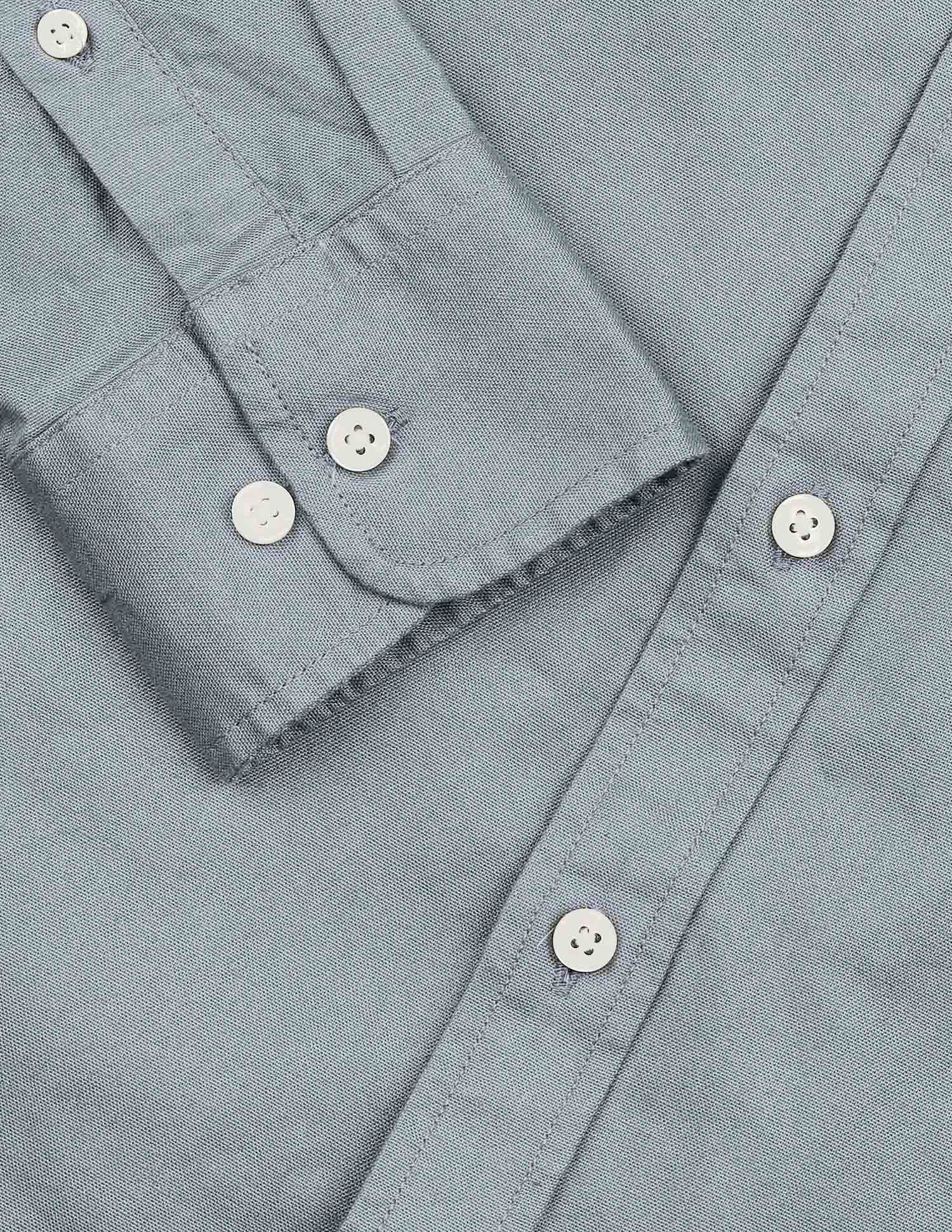 Tailored Fit Oxford Shirt Grey - U.S. Polo Assn. India | Large