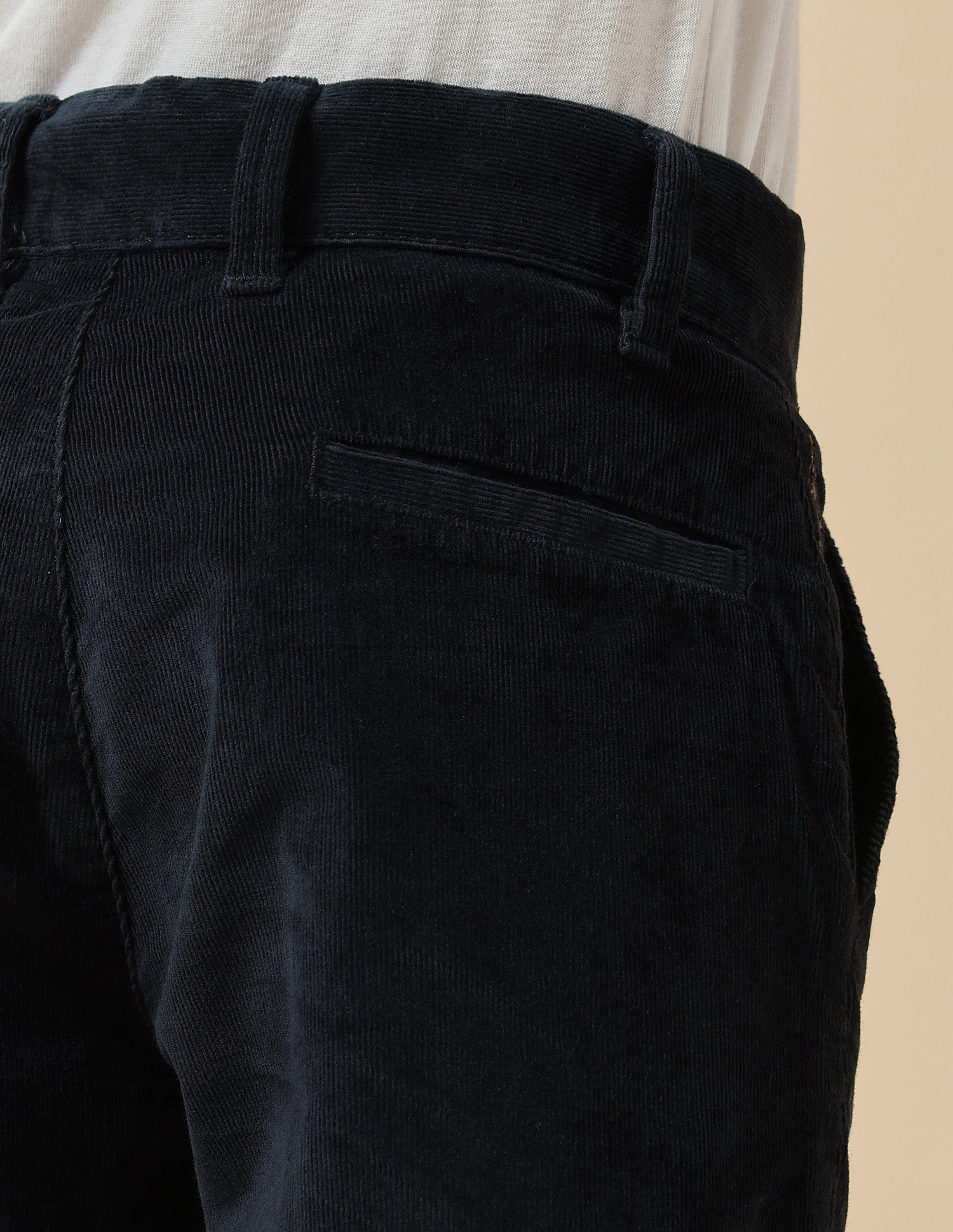 Boys Solid Slim Fit Trousers Navy - U.S. POLO ASSN. | Large