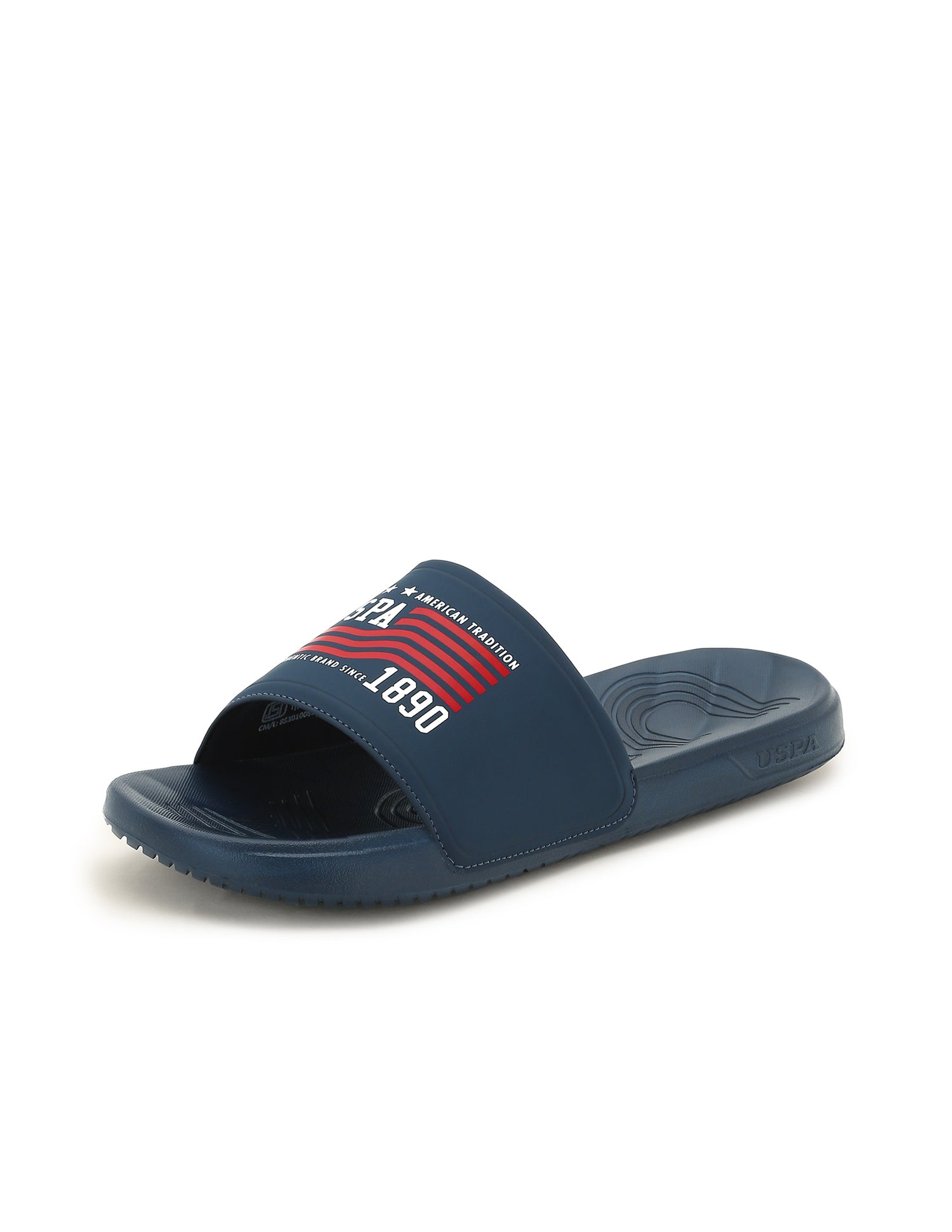 Men Axer Open Toe Slippers Navy - U.S. Polo Assn. India | Large