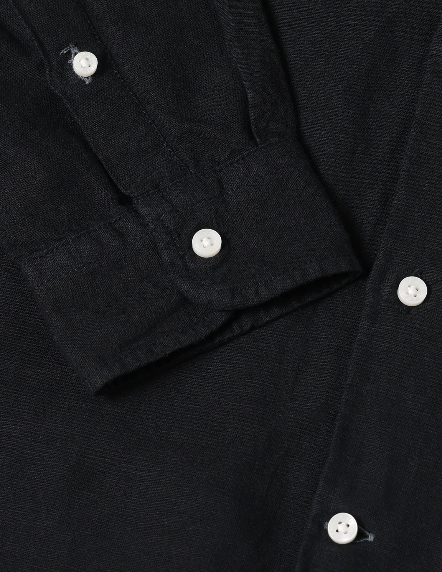 Solid Regular Fit Shirt Black - U.S. Polo Assn. India | Large