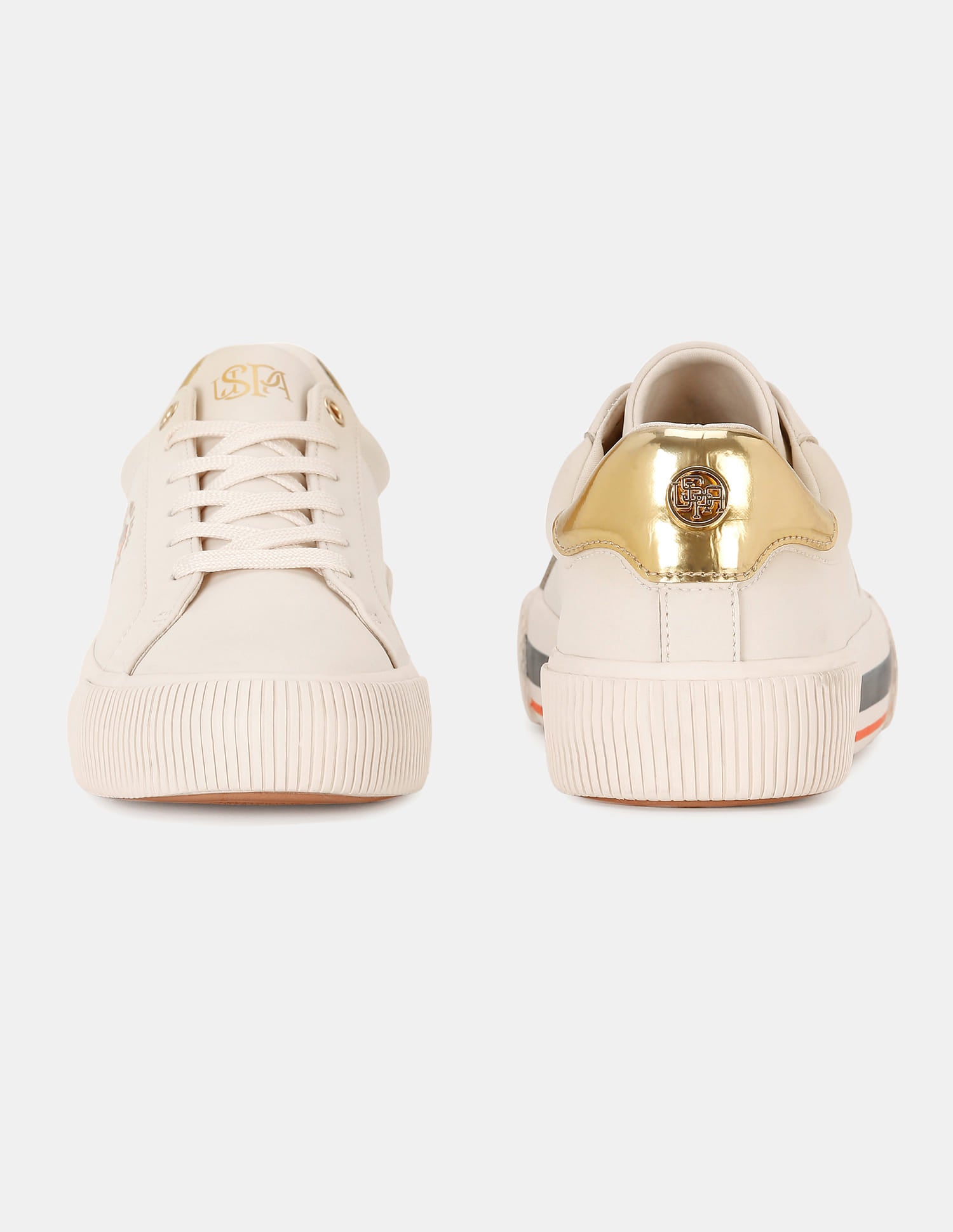 Lizzie 3.0 Nude Chunky Sneaker Shoes Nude - U.S. Polo Assn. India | Large