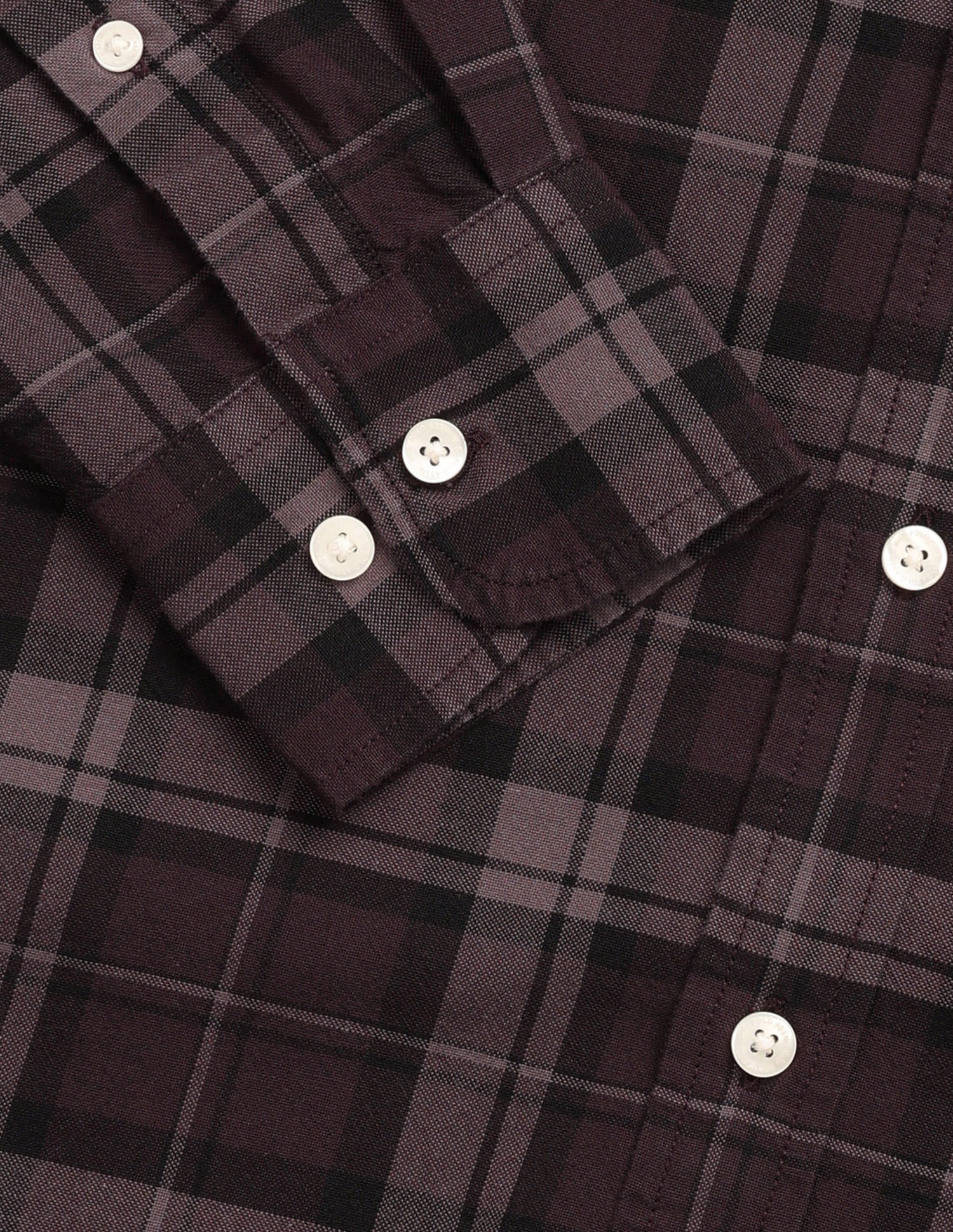 Plaid check Tailored Fit Shirt Brown - U.S. Polo Assn. India | Large