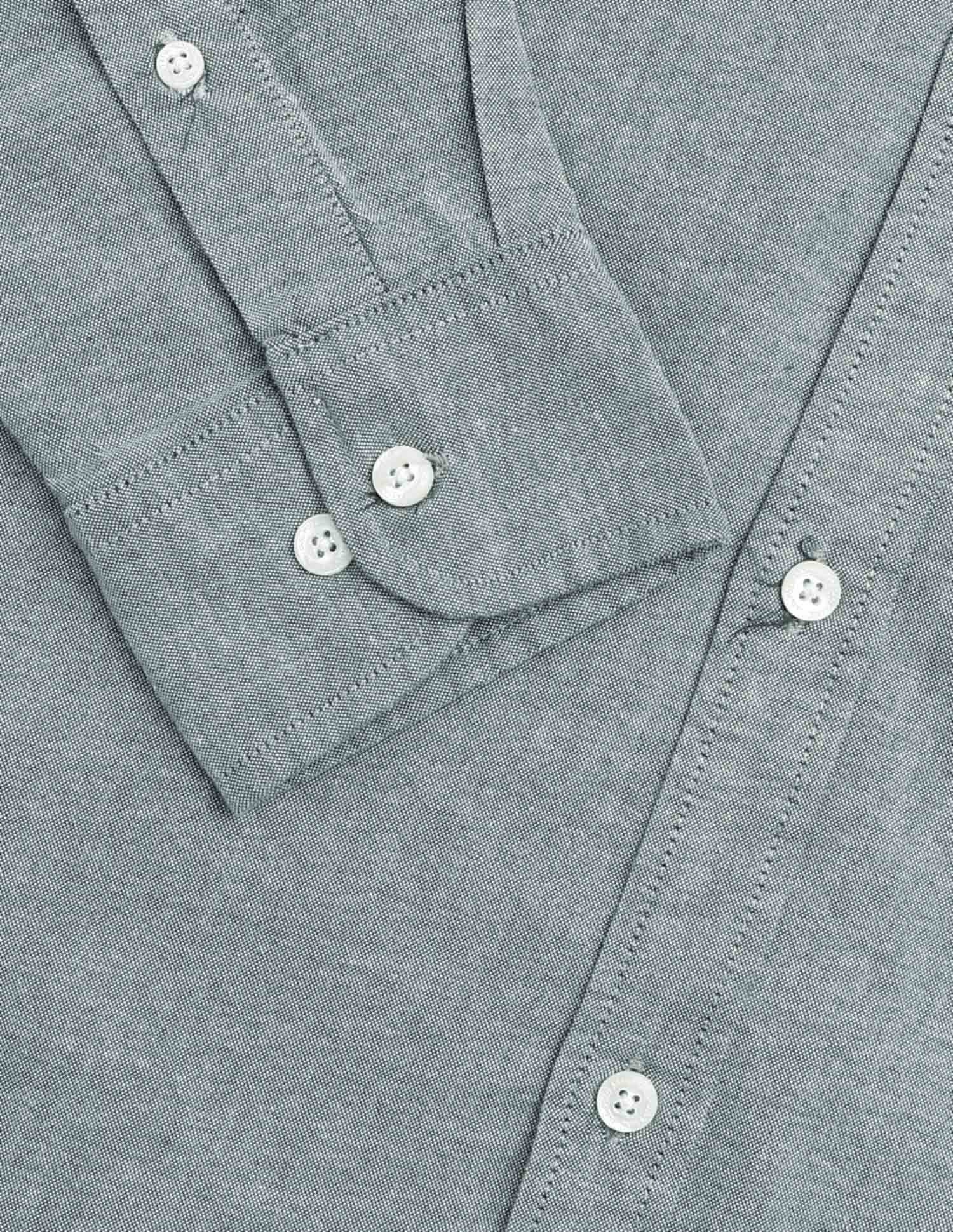 Tailored Fit Oxford Shirt Grey - U.S. Polo Assn. India | Large