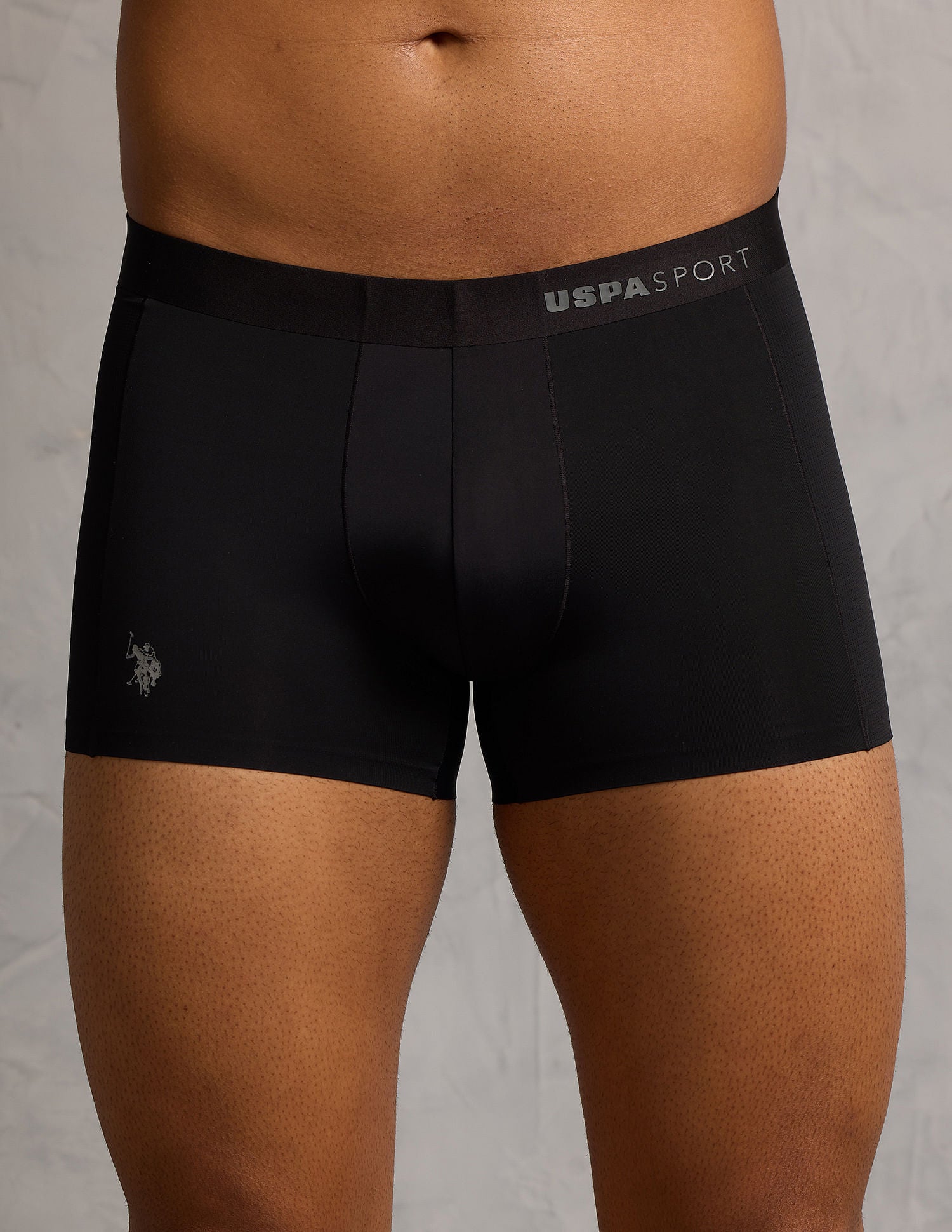 Micro Fibre Seamless High Stretch Trunk Black - U.S. POLO ASSN. | Large