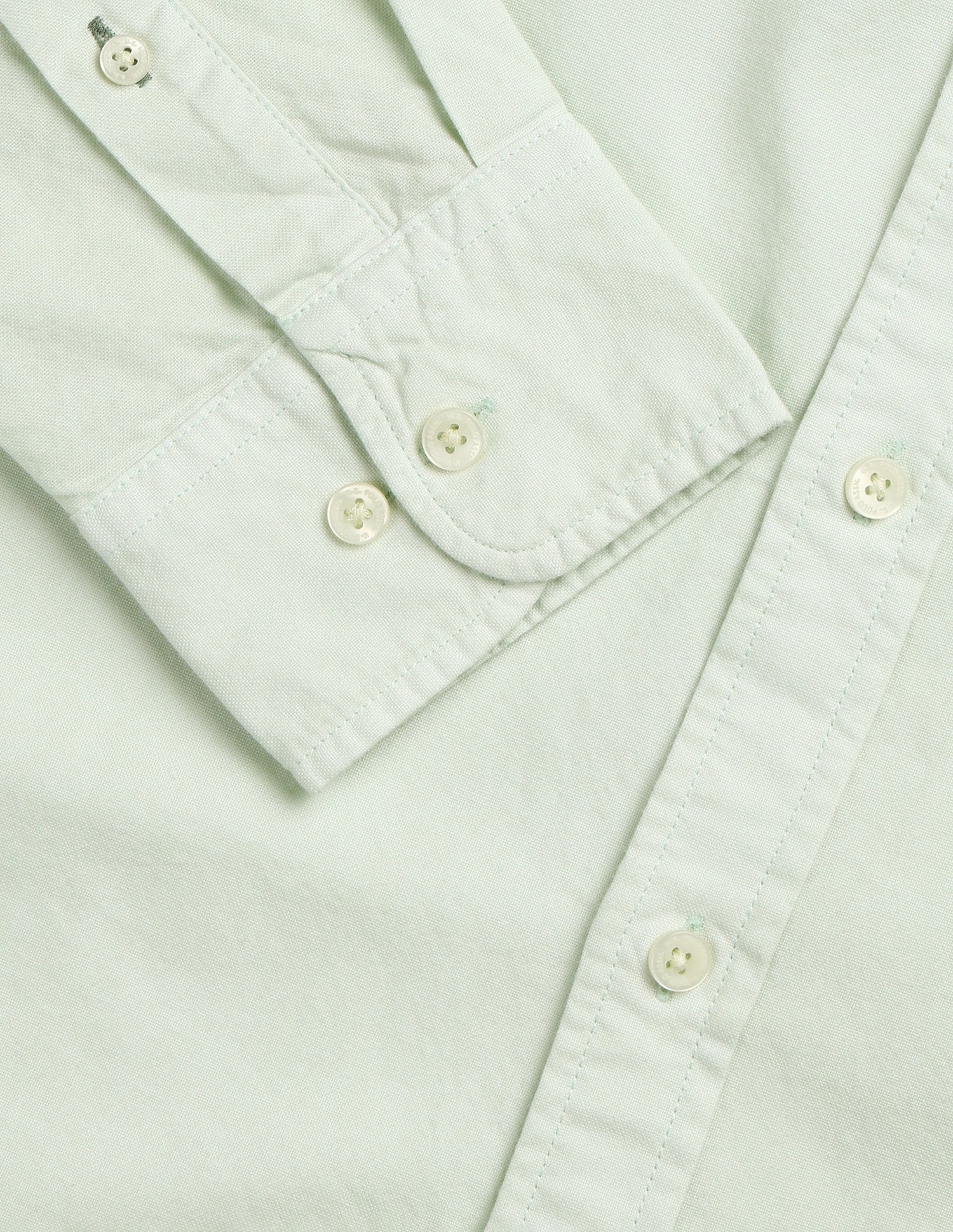 Solid Oxford Shirt Light Green - U.S. Polo Assn. India | Large