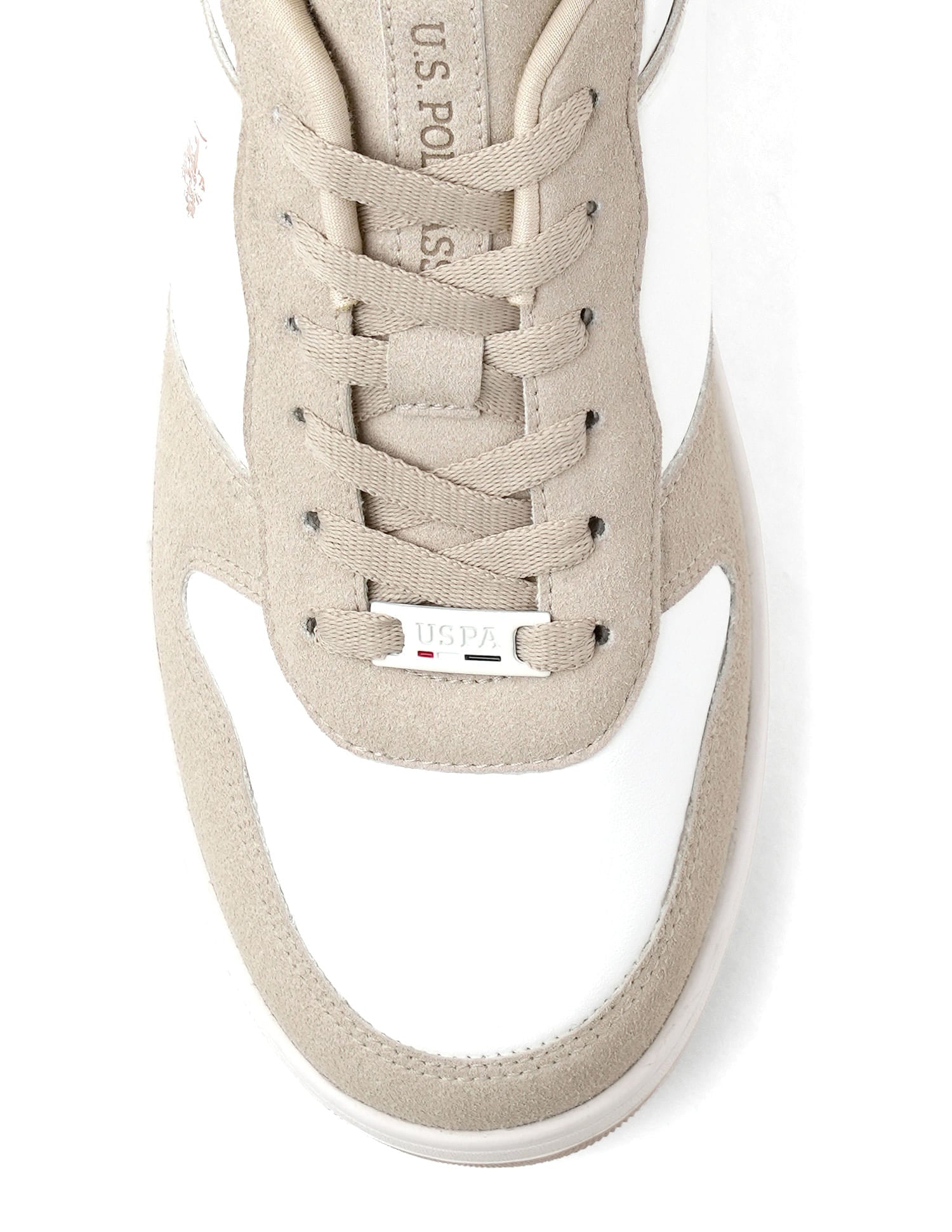 Men Joan Colourblocked Sneakers Beige - U.S. Polo Assn. India | Large