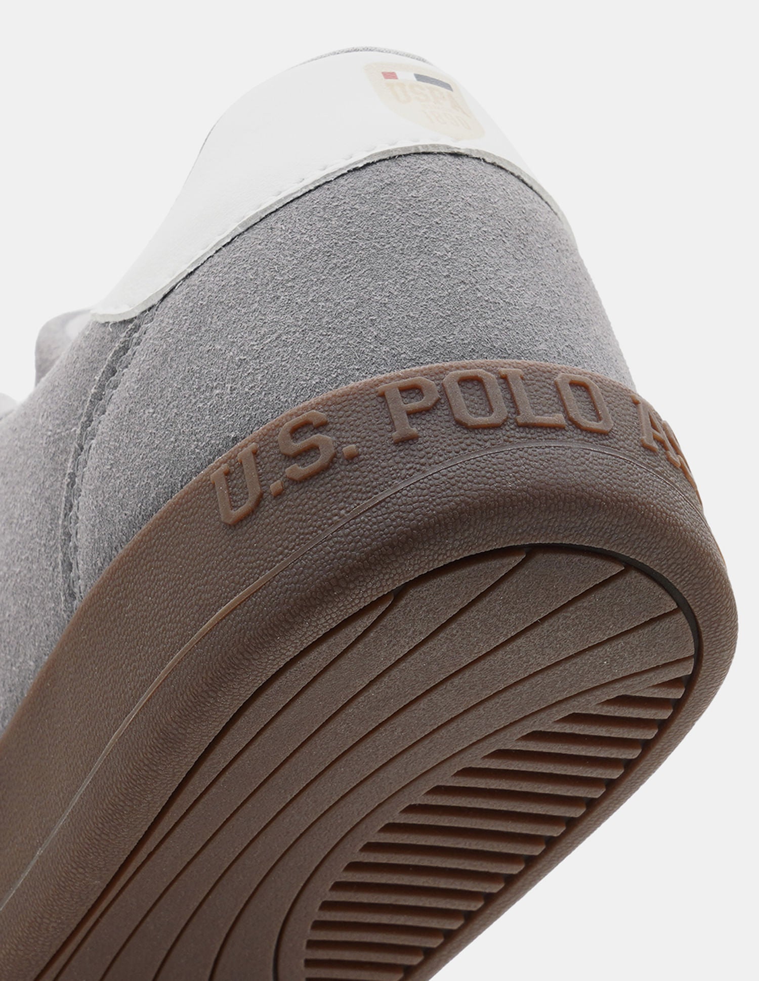 Men Colour Blocked Suede Skylar 2.0 Sneakers Grey - U.S. POLO ASSN. | Large