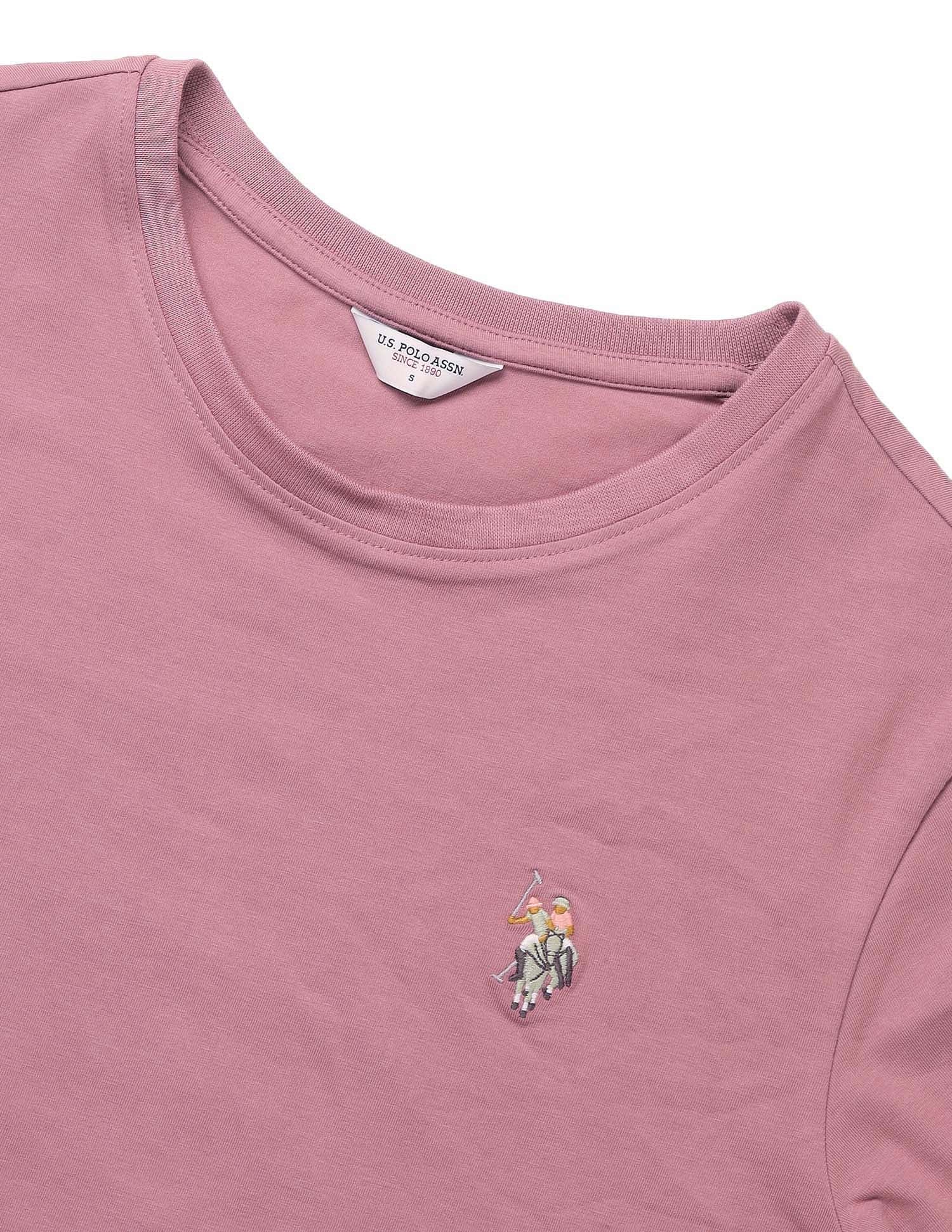 Boxy Fit Lounge T-Shirt Purple - U.S. POLO ASSN. | Large